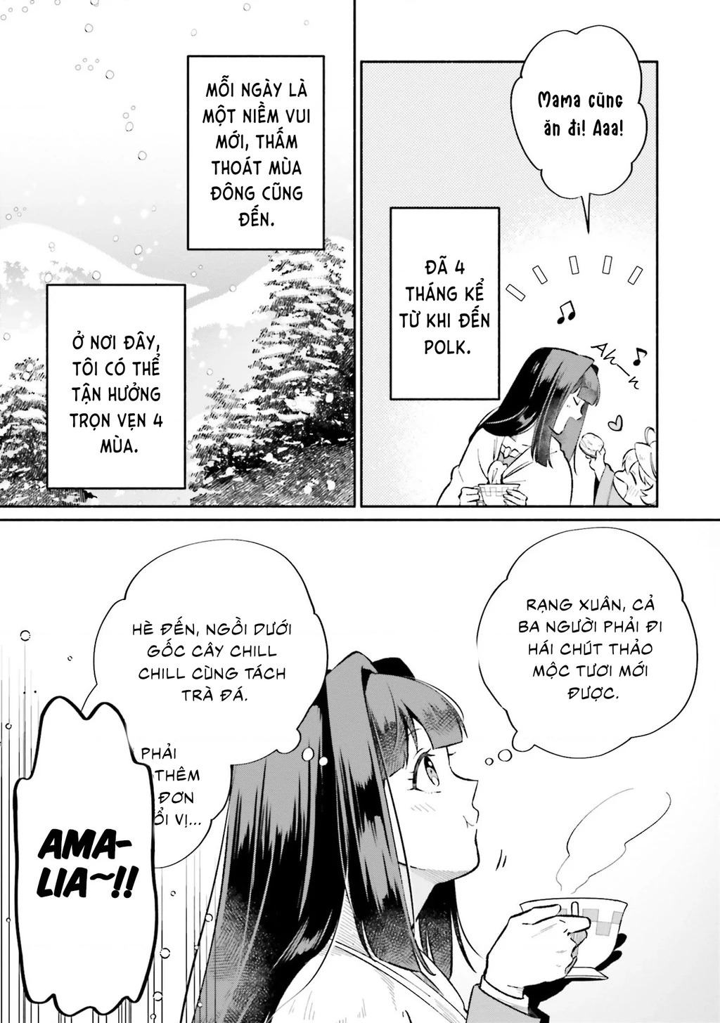 Cuộc sống thưởng trà của Amalia, nàng phù thủy bị lãng quên Chapter 11 - 7