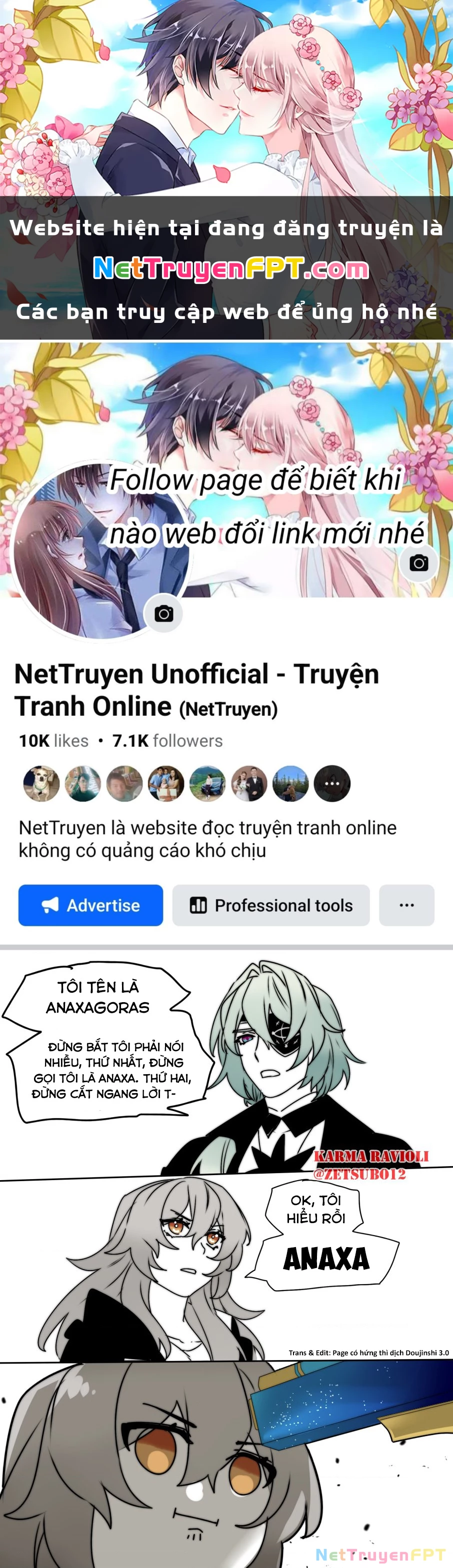 Tuyển tập truyện dịch của Page có hứng thì dịch Doujinshi Chapter 598 - 1