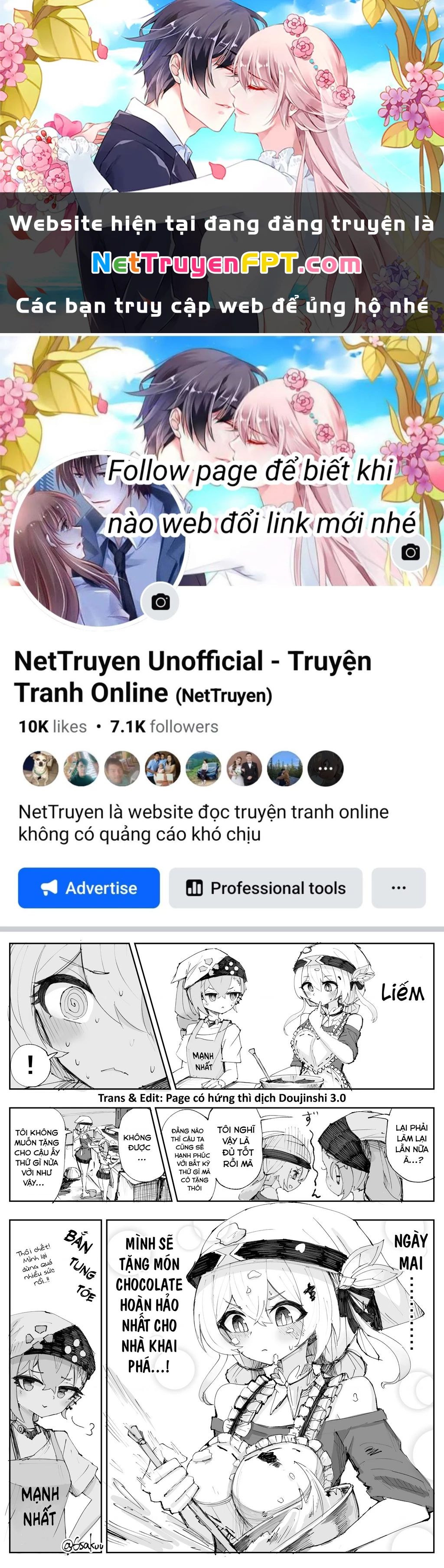 Tuyển tập truyện dịch của Page có hứng thì dịch Doujinshi Chapter 599 - 1