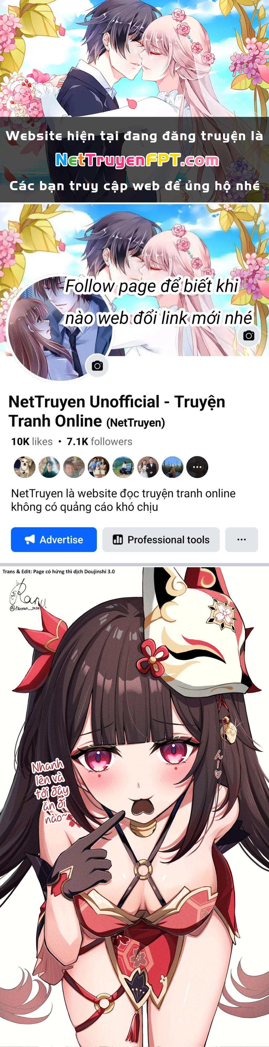Tuyển tập truyện dịch của Page có hứng thì dịch Doujinshi Chapter 601 - 1