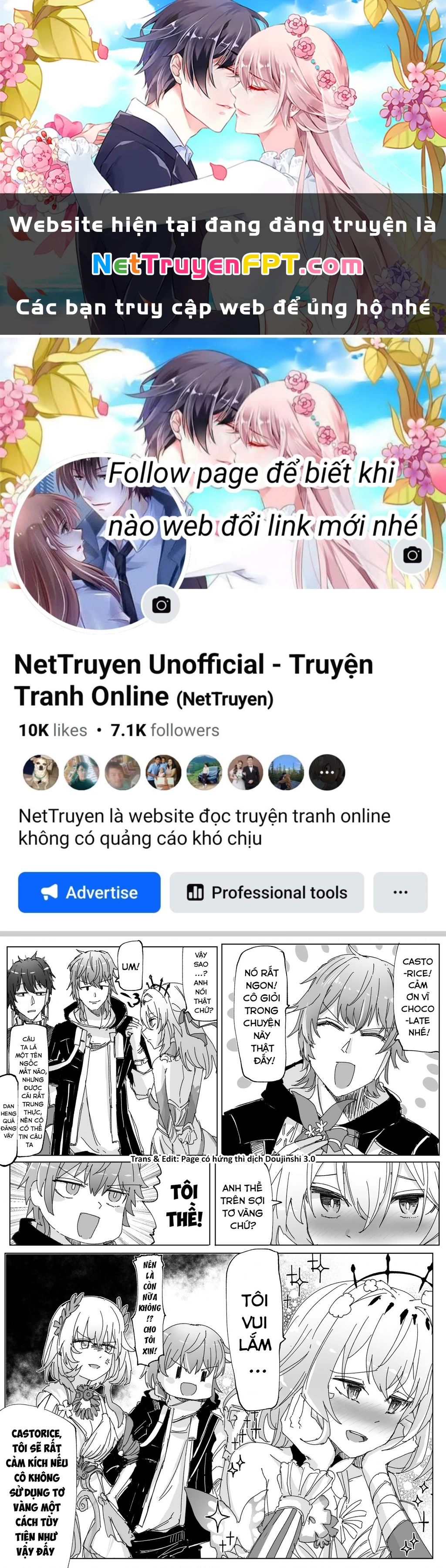 Tuyển tập truyện dịch của Page có hứng thì dịch Doujinshi Chapter 604 - 1