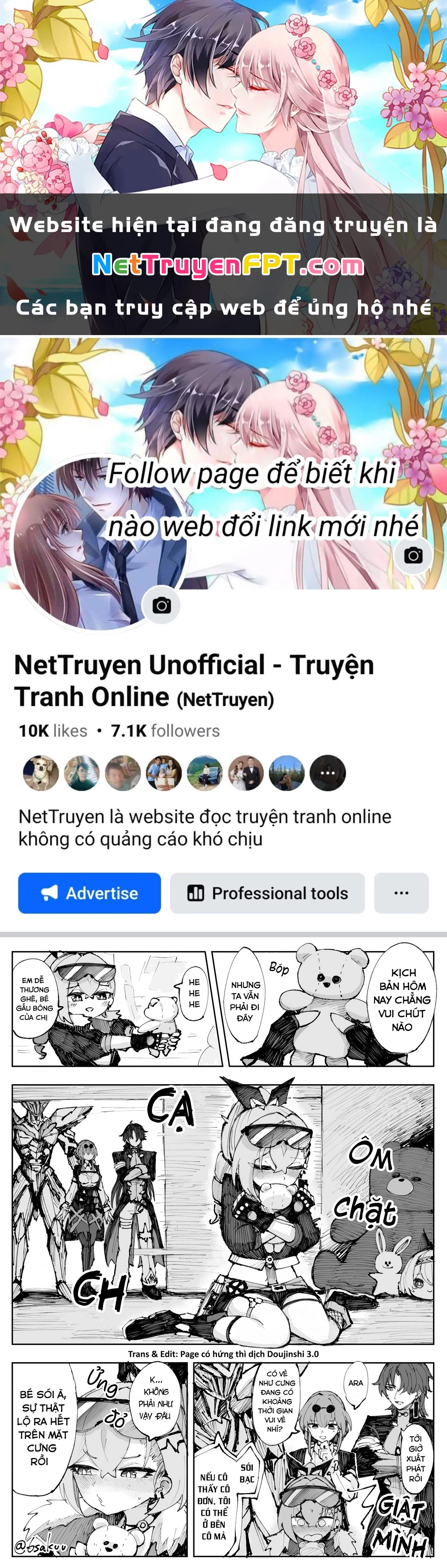 Tuyển tập truyện dịch của Page có hứng thì dịch Doujinshi Chapter 614 - 1