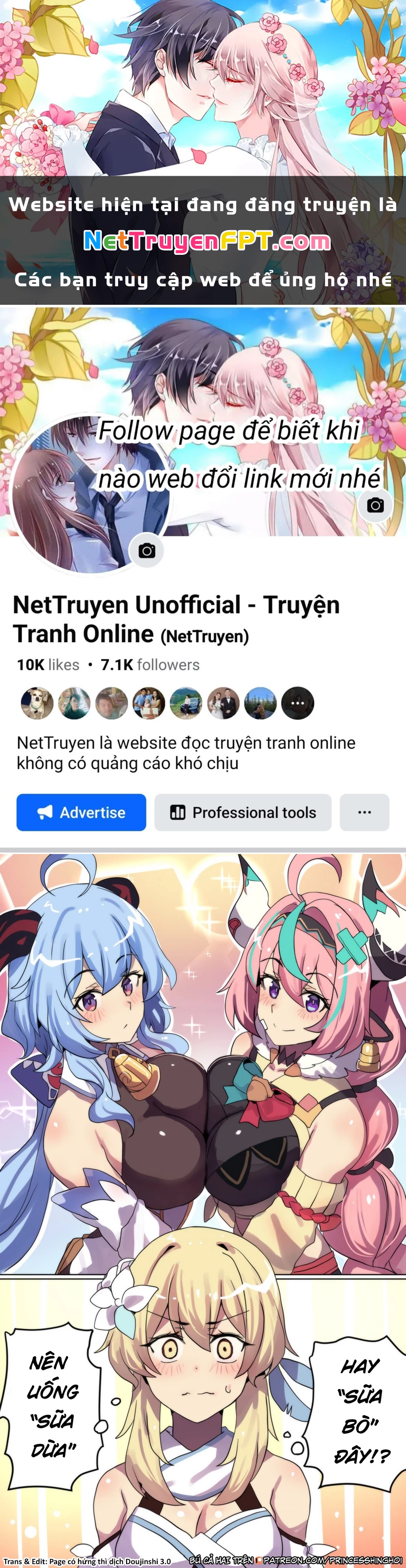 Tuyển tập truyện dịch của Page có hứng thì dịch Doujinshi Chapter 616 - 1