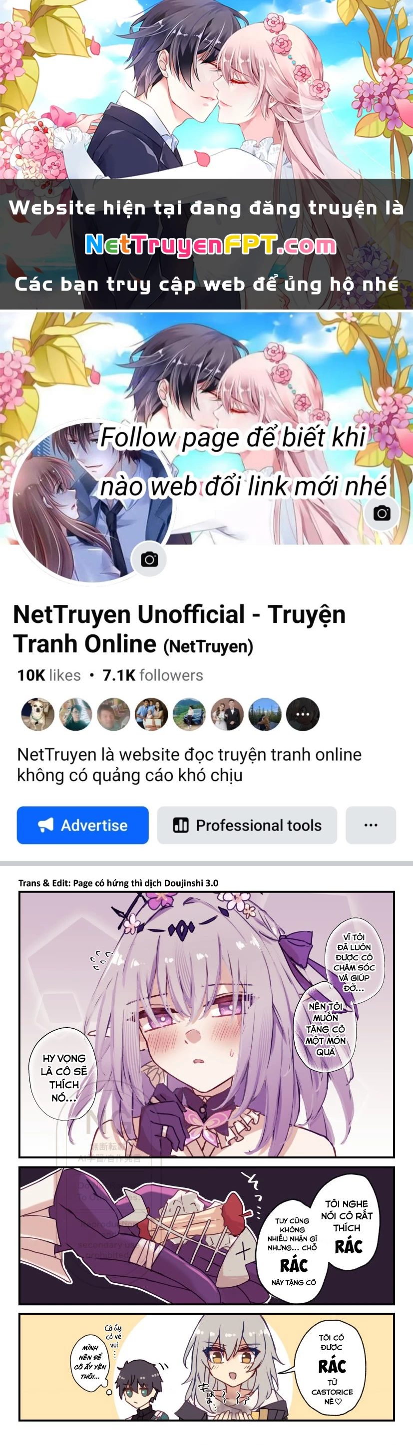 Tuyển tập truyện dịch của Page có hứng thì dịch Doujinshi Chapter 641 - 1