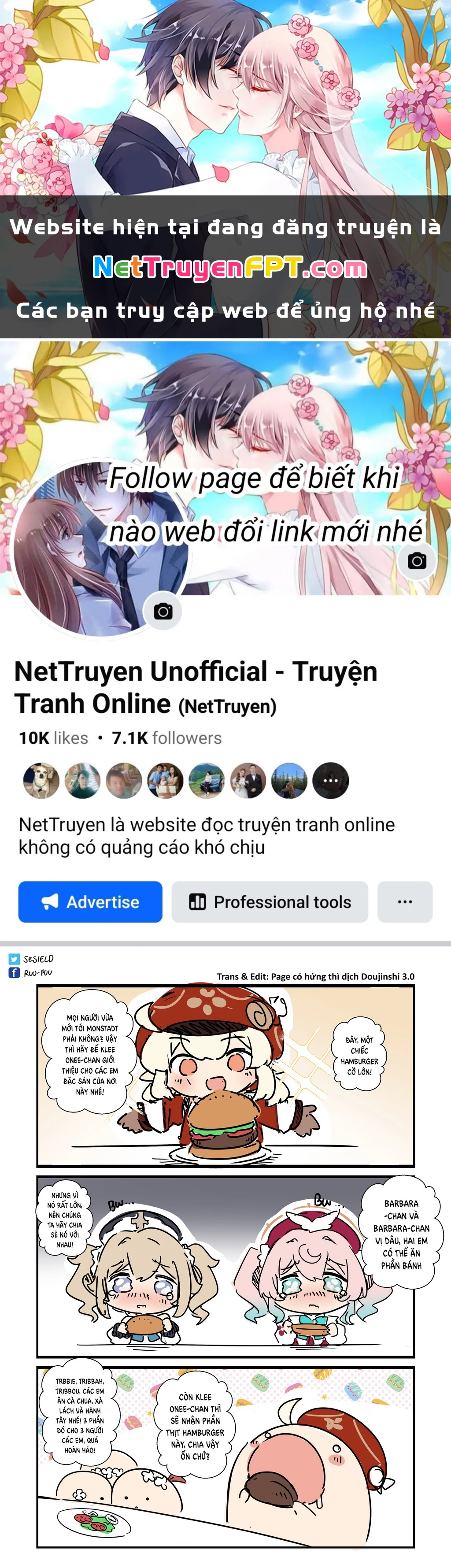 Tuyển tập truyện dịch của Page có hứng thì dịch Doujinshi Chapter 643 - 1