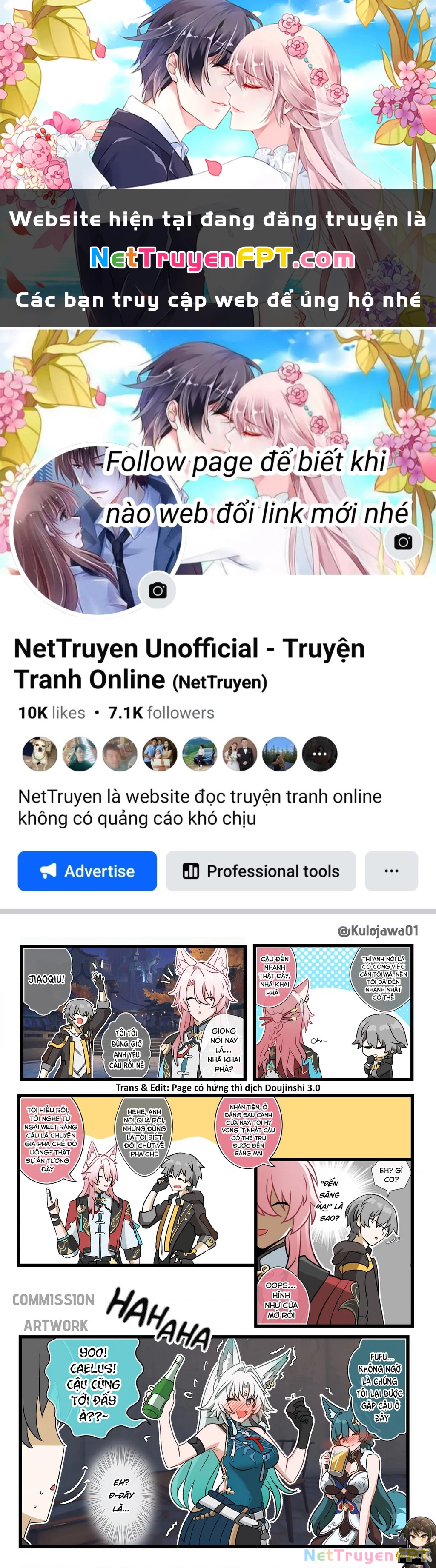 Tuyển tập truyện dịch của Page có hứng thì dịch Doujinshi Chapter 648 - 1