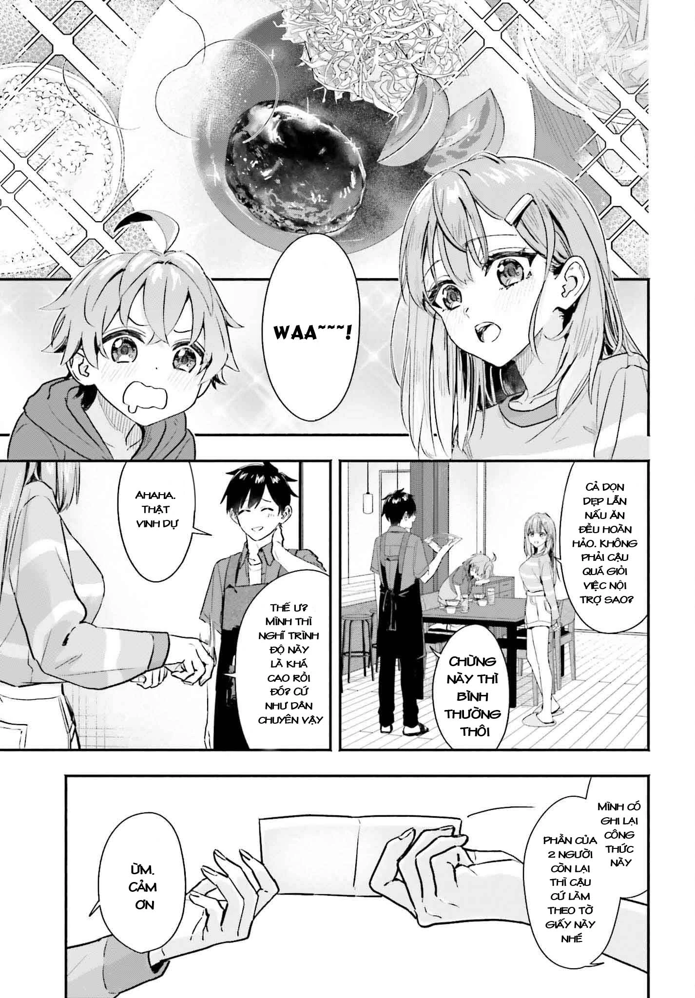 Kaji Daikou no Arbeit o Hajimetara Gakuen Ichi no Bishoujo no Kazoku ni Kiniirarechaimashita Chapter 2 - 17