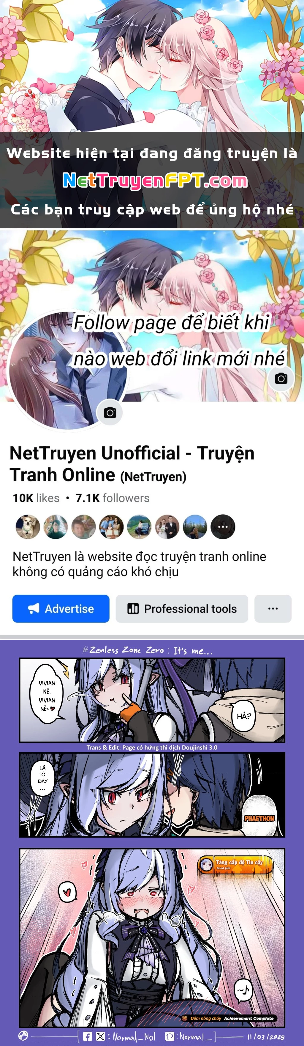 Tuyển tập truyện dịch của Page có hứng thì dịch Doujinshi Chapter 657 - 1