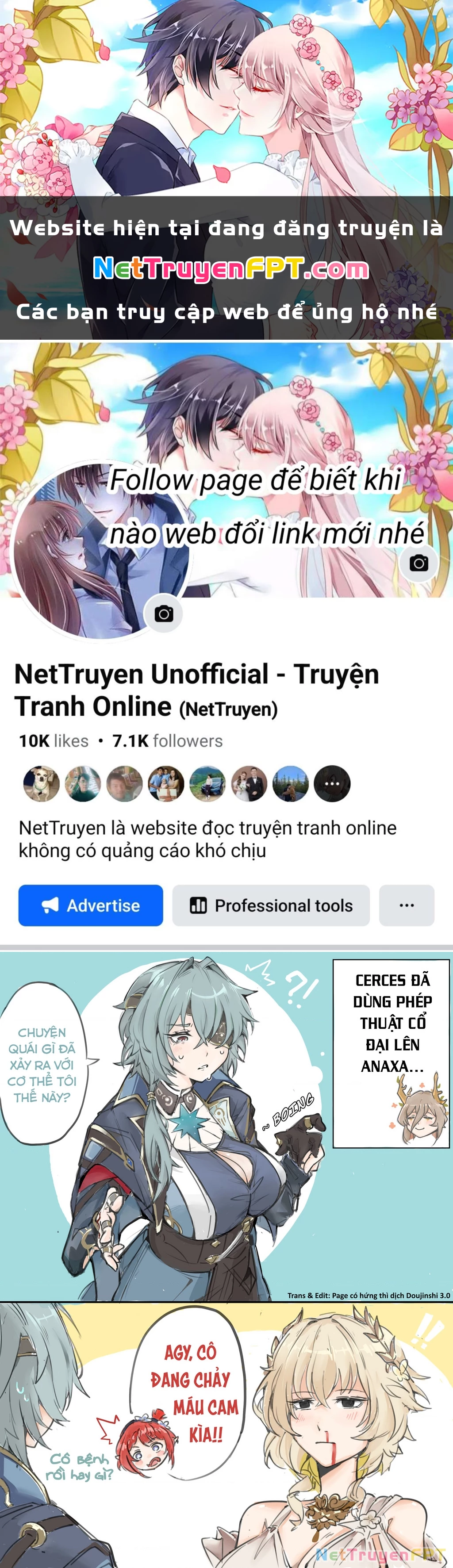Tuyển tập truyện dịch của Page có hứng thì dịch Doujinshi Chapter 665 - 1