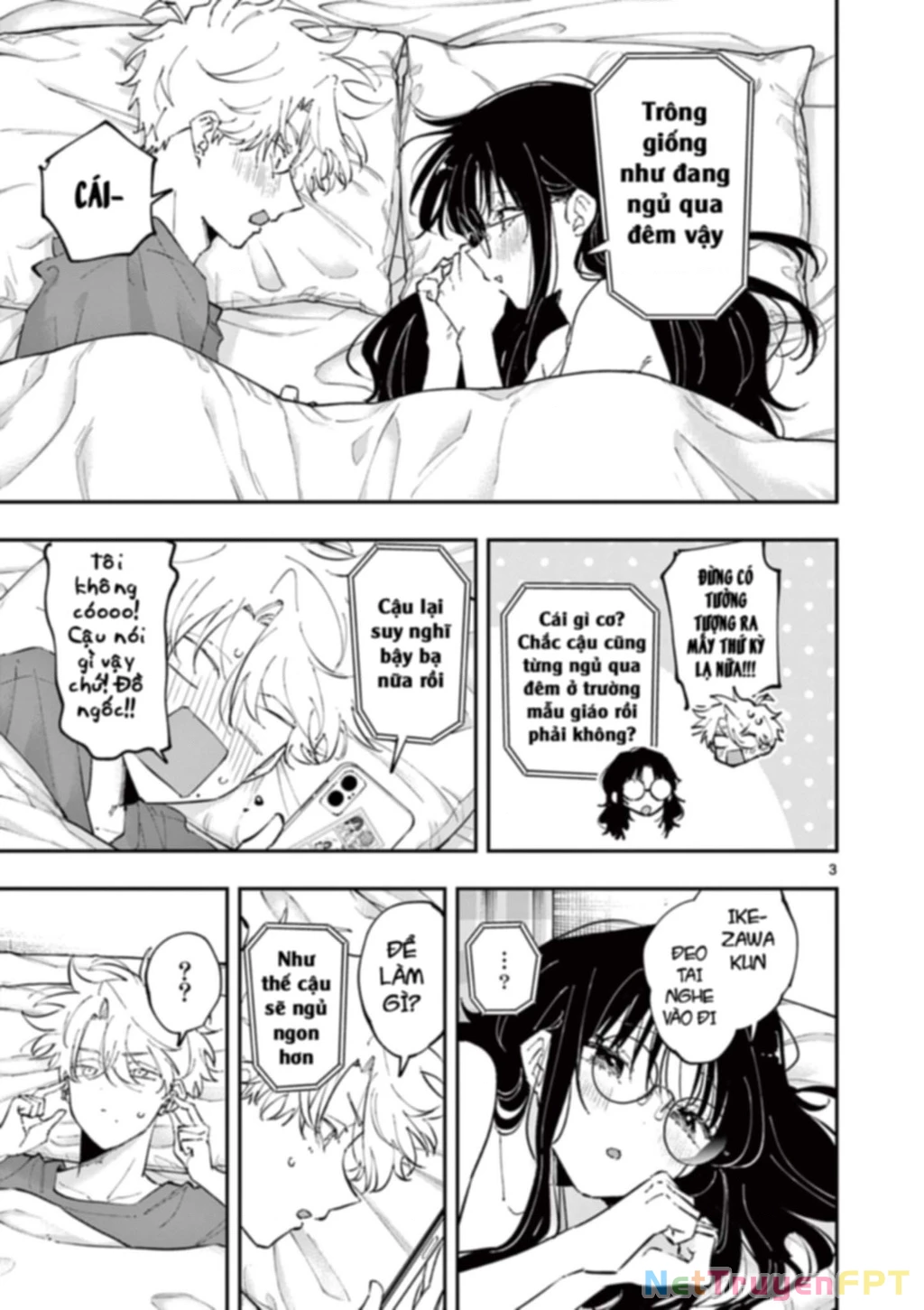 Nhỏ ngồi cạnh bên nhìn tôi với ánh mắt như vậy Chapter 47 - Trang 2