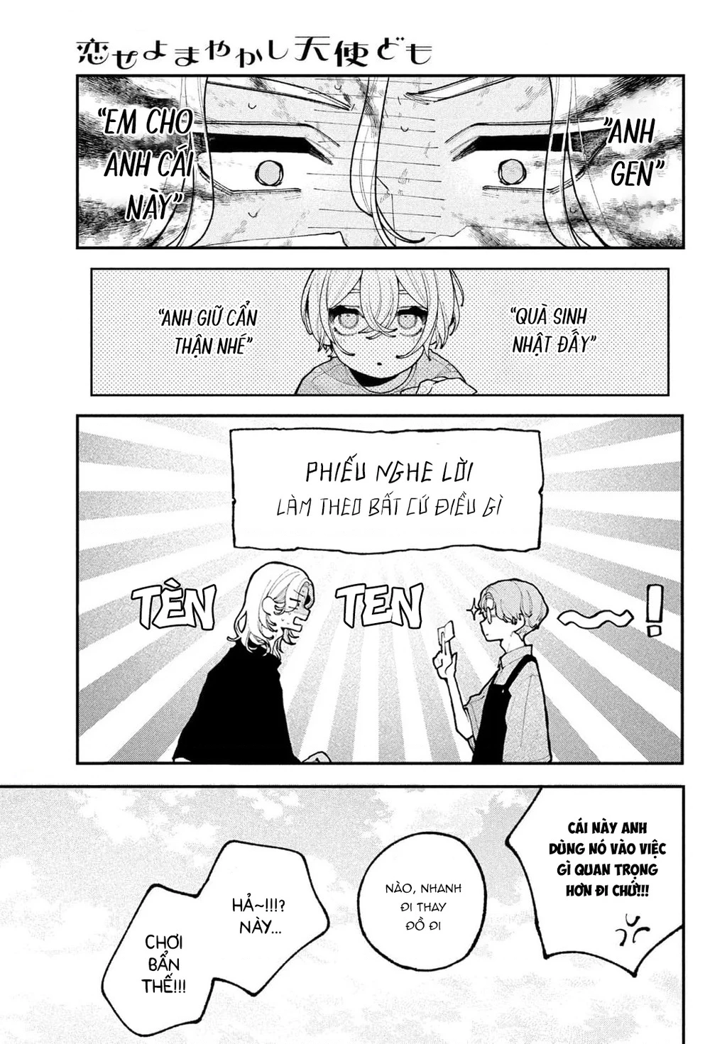 Yêu Nhau Đi, Hỡi Những Thiên Thần Dối Trá Chapter 14 - 16