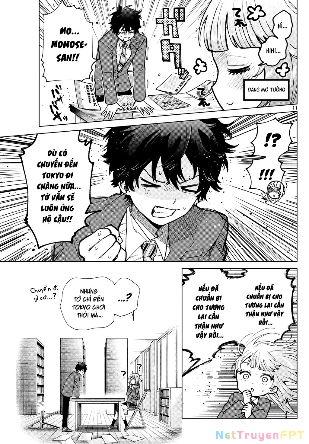Mối tình đầu đầy trắc trở của Momose Akira Chapter 17 - Trang 2