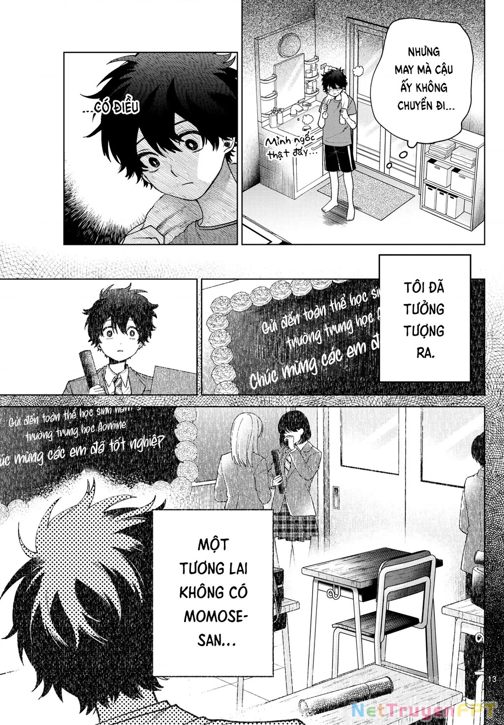 Mối tình đầu đầy trắc trở của Momose Akira Chapter 17 - Trang 2