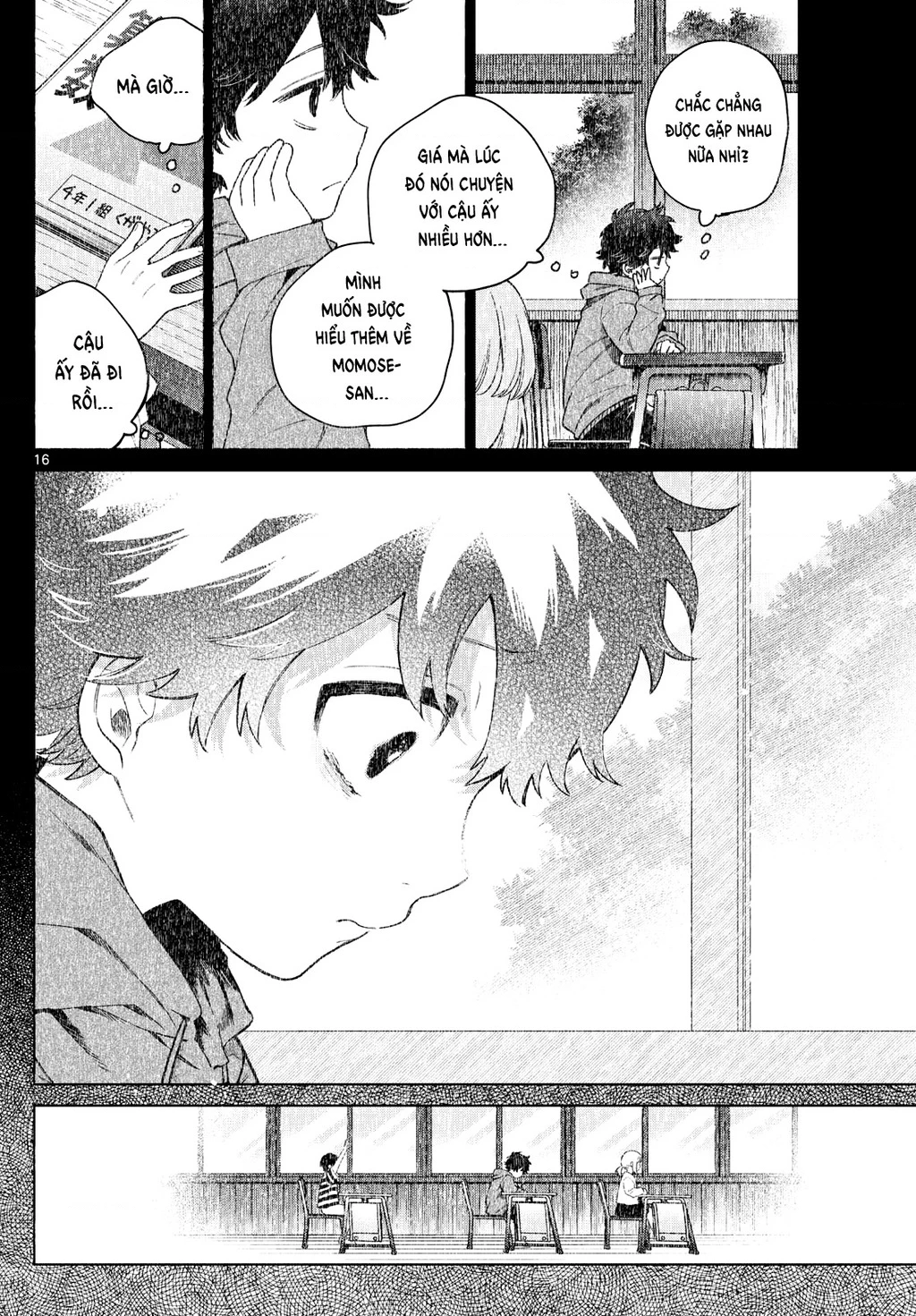 Mối tình đầu đầy trắc trở của Momose Akira Chapter 17 - Trang 2