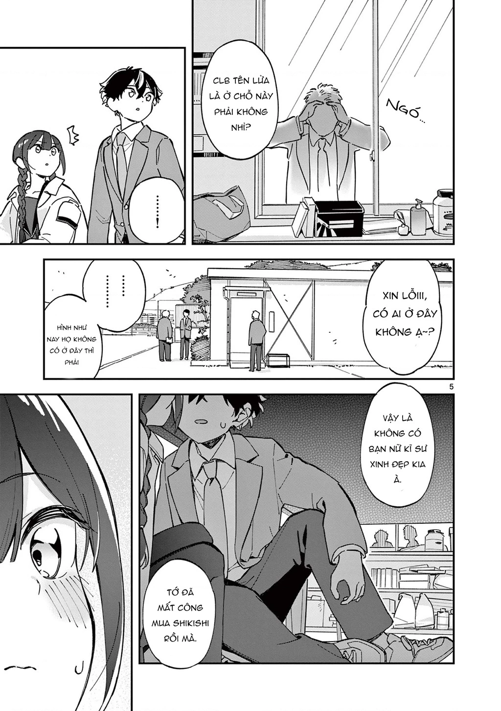 Houkago, Bokura wa Uchuu ni Mado Chapter 3 - Trang 2