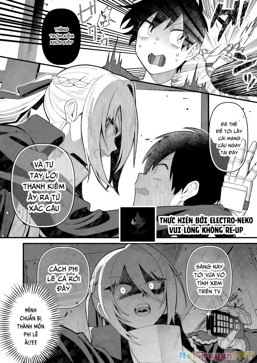 Khi tôi về đến nhà, Nàng Hiệp Sĩ đã luôn ở đó! Chapter 4 - Trang 2