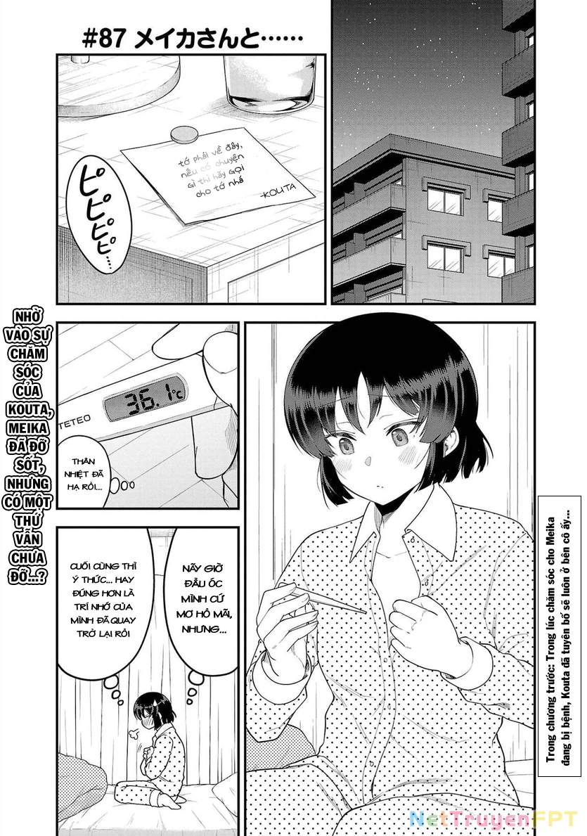 Meika-San Can't Conceal Her Emotions Chapter 87 - Trang 2