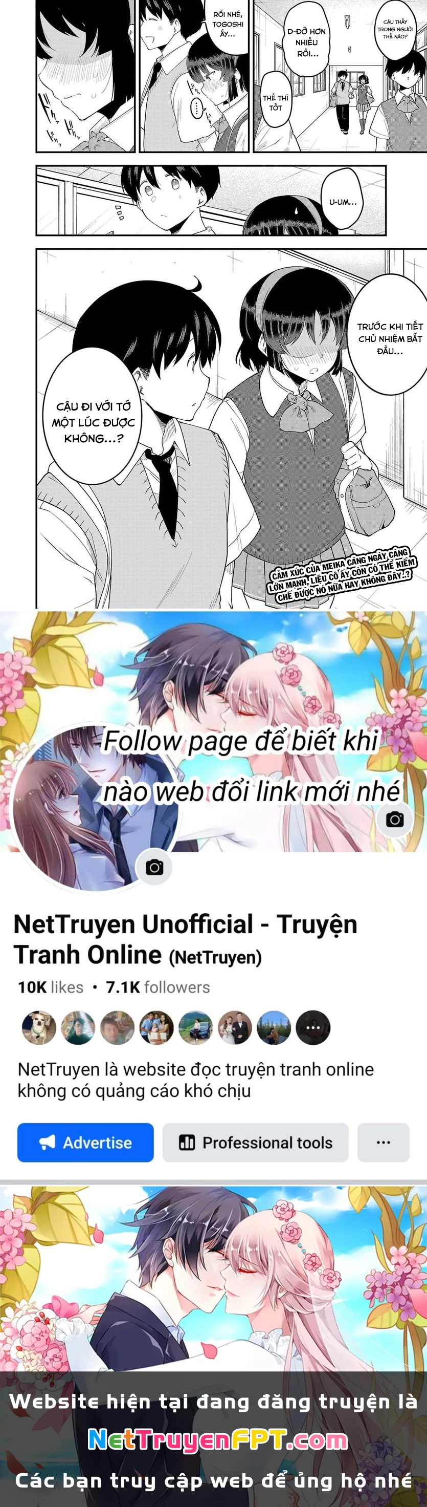Meika-San Can't Conceal Her Emotions Chapter 87 - Trang 2