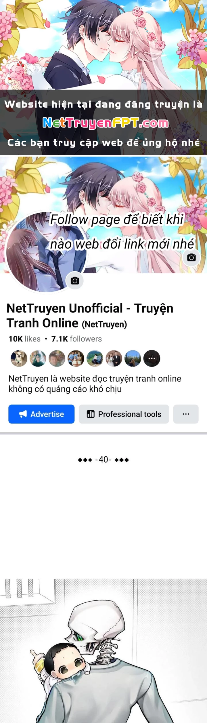Skeleton Làm Bố Chapter 40 - 1