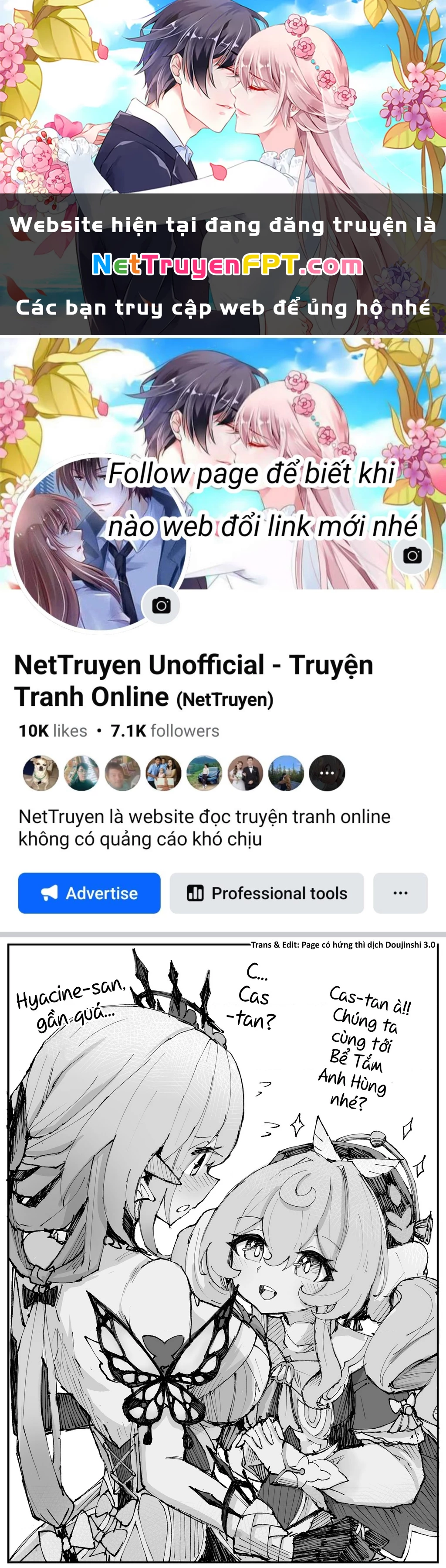 Tuyển tập truyện dịch của Page có hứng thì dịch Doujinshi Chapter 681 - 1