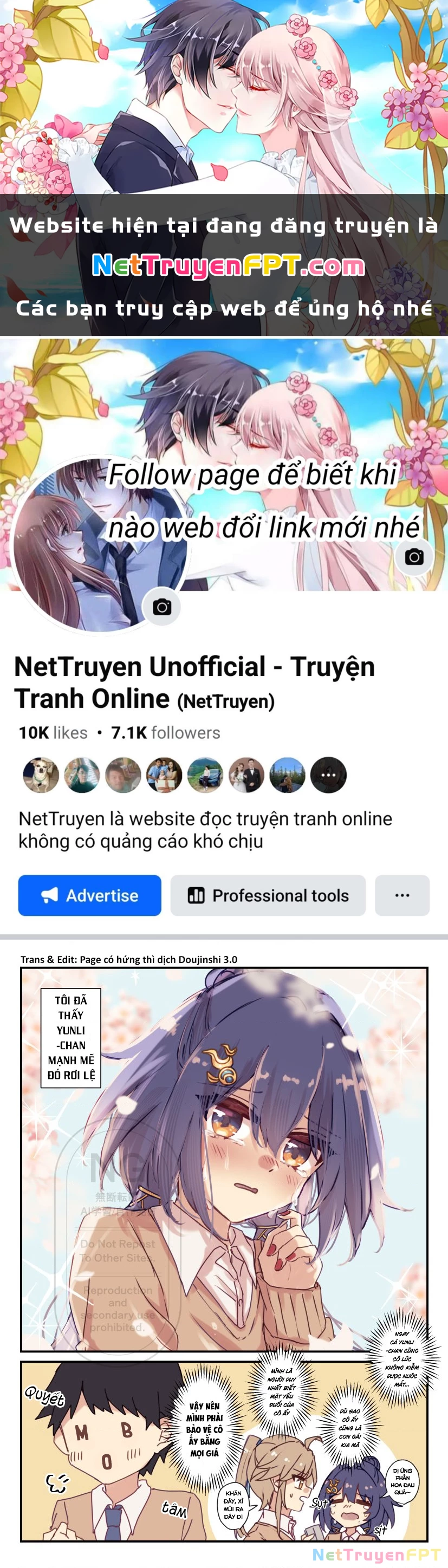 Tuyển tập truyện dịch của Page có hứng thì dịch Doujinshi Chapter 694 - 1