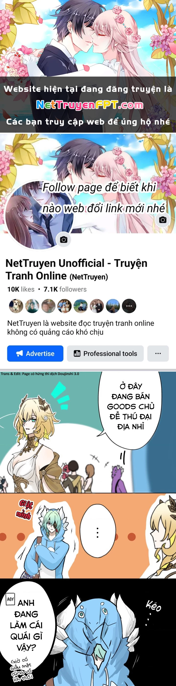 Tuyển tập truyện dịch của Page có hứng thì dịch Doujinshi Chapter 701 - 1