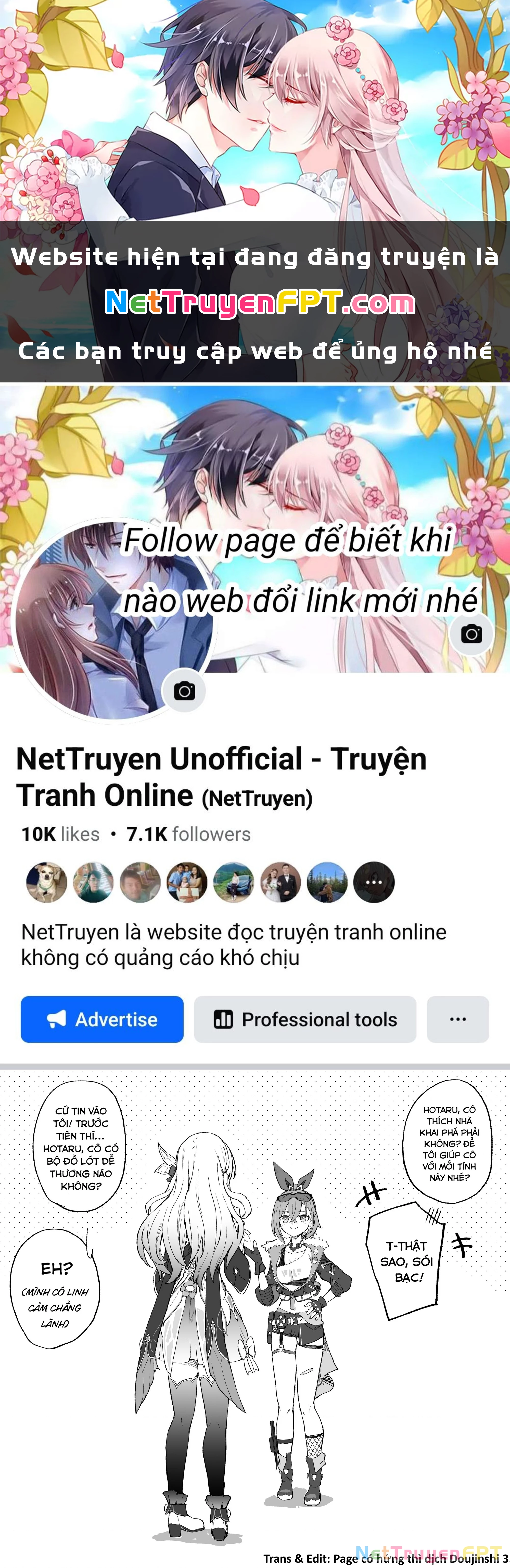 Tuyển tập truyện dịch của Page có hứng thì dịch Doujinshi Chapter 702 - 1
