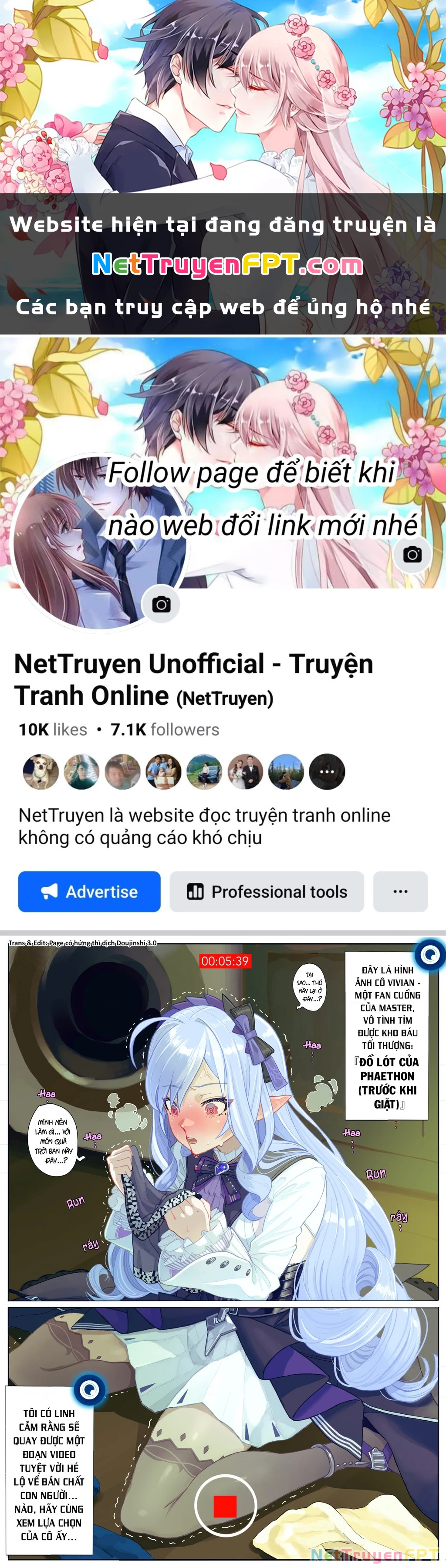 Tuyển tập truyện dịch của Page có hứng thì dịch Doujinshi Chapter 703 - 1