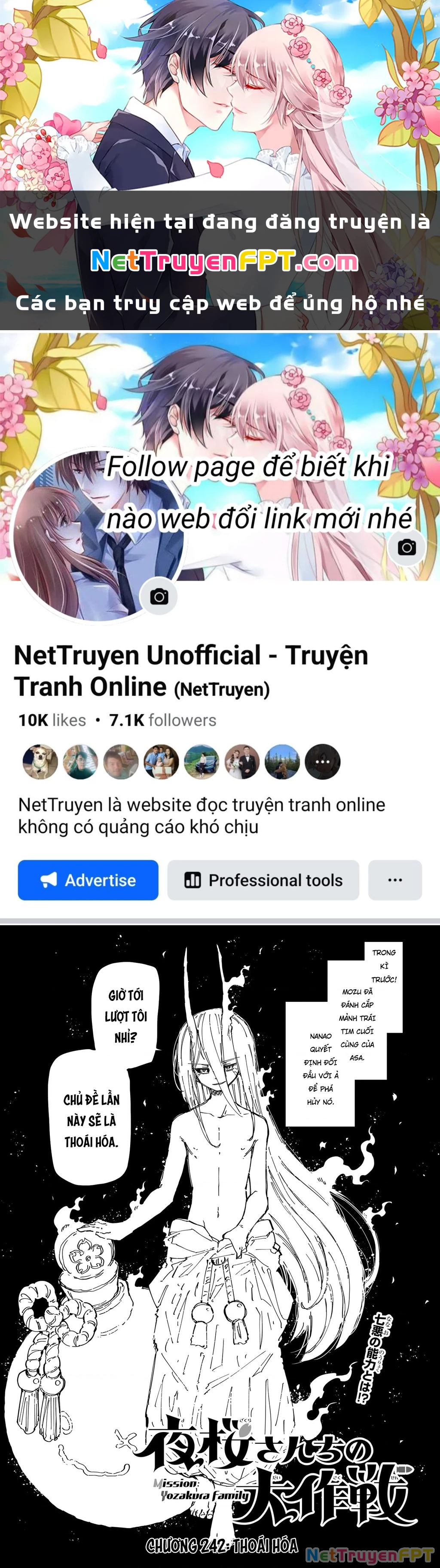 Gia Tộc Điệp Viên Yozakura Chapter 242 - 1