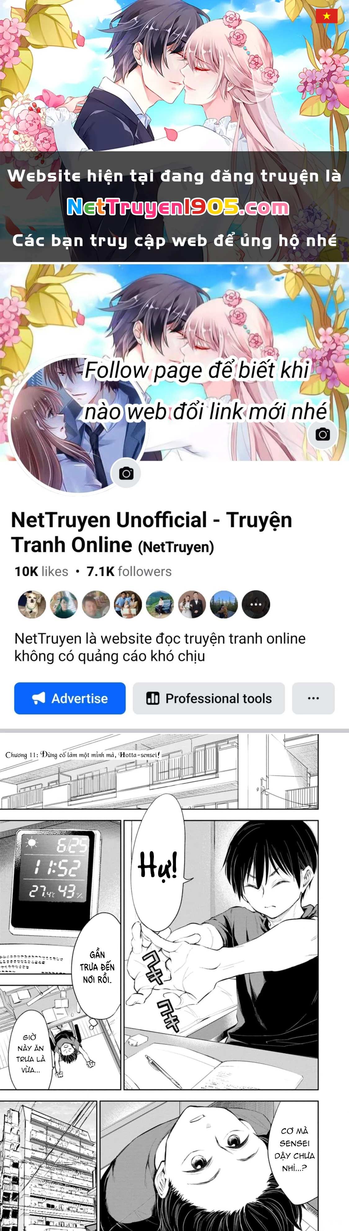 Cô Luộm Thuộm Quá Đấy, Hotta-Sensei! Chapter 11 - 1