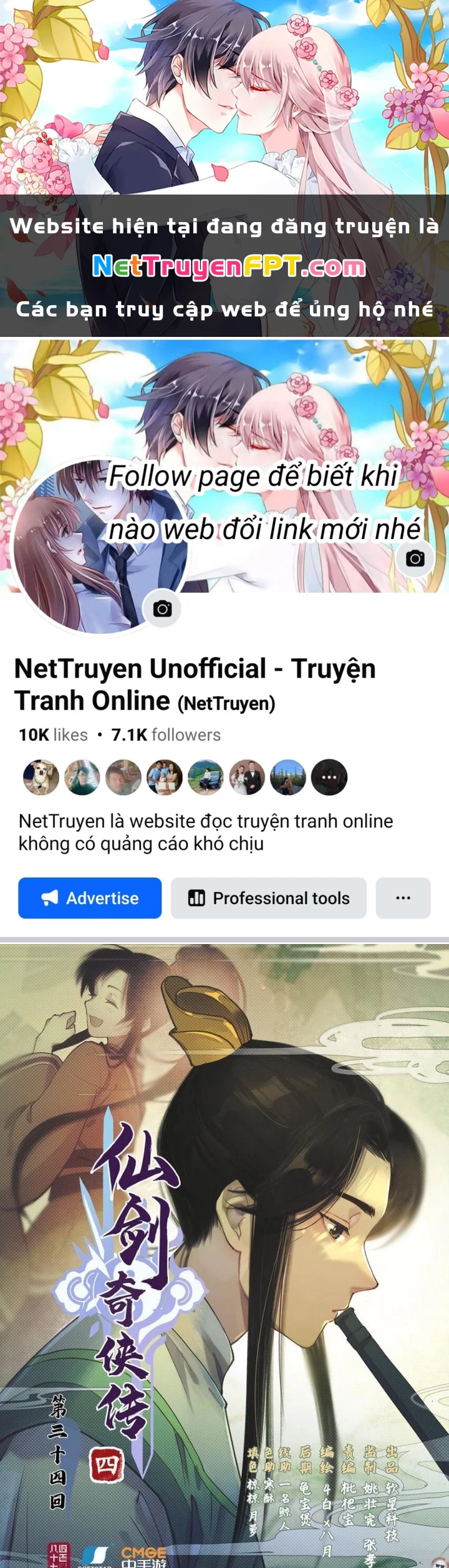 Tiên Kiếm Kỳ Hiệp Truyện Tứ Chapter 34 - 1