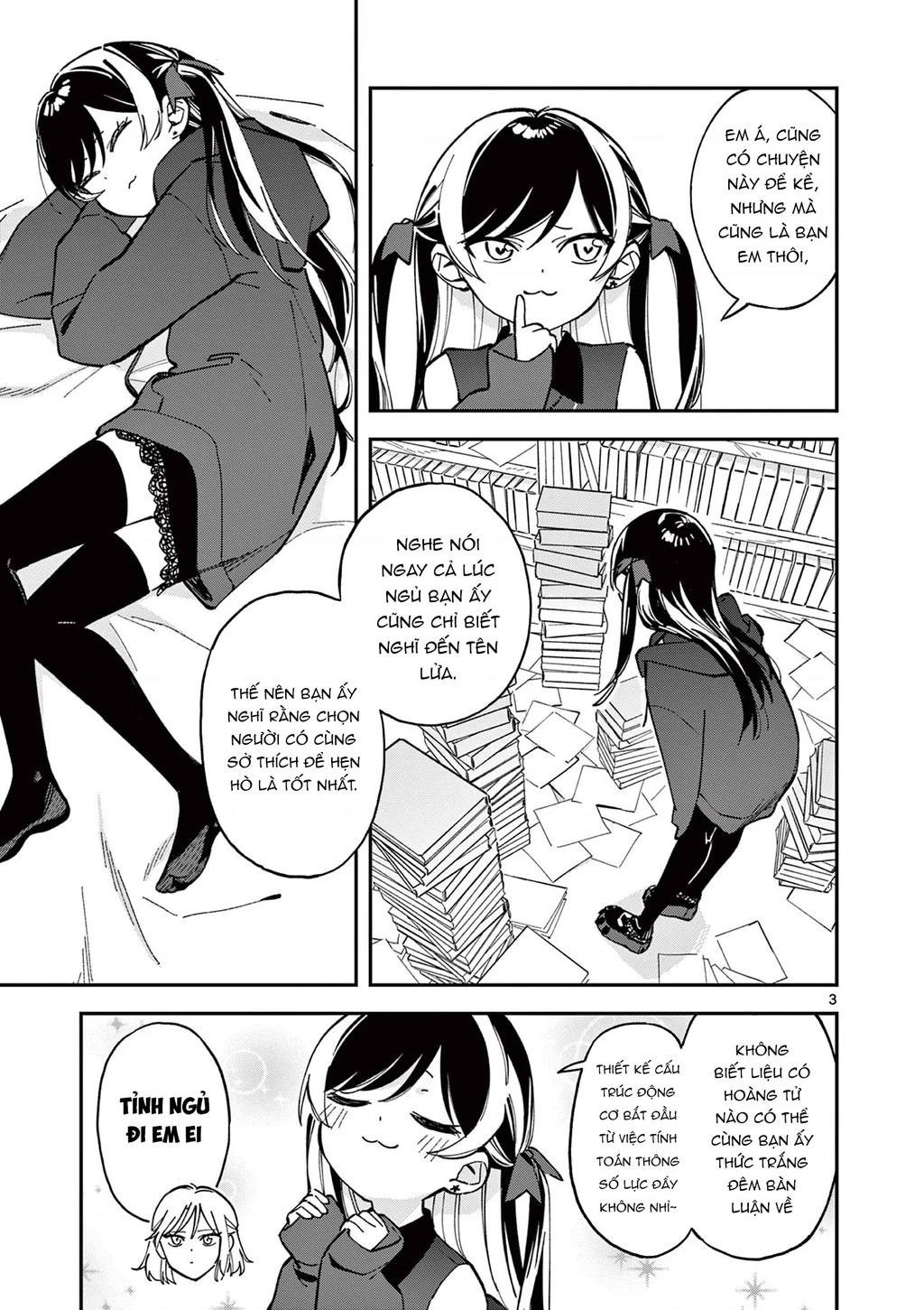 Houkago, Bokura wa Uchuu ni Mado Chapter 6 - Trang 2