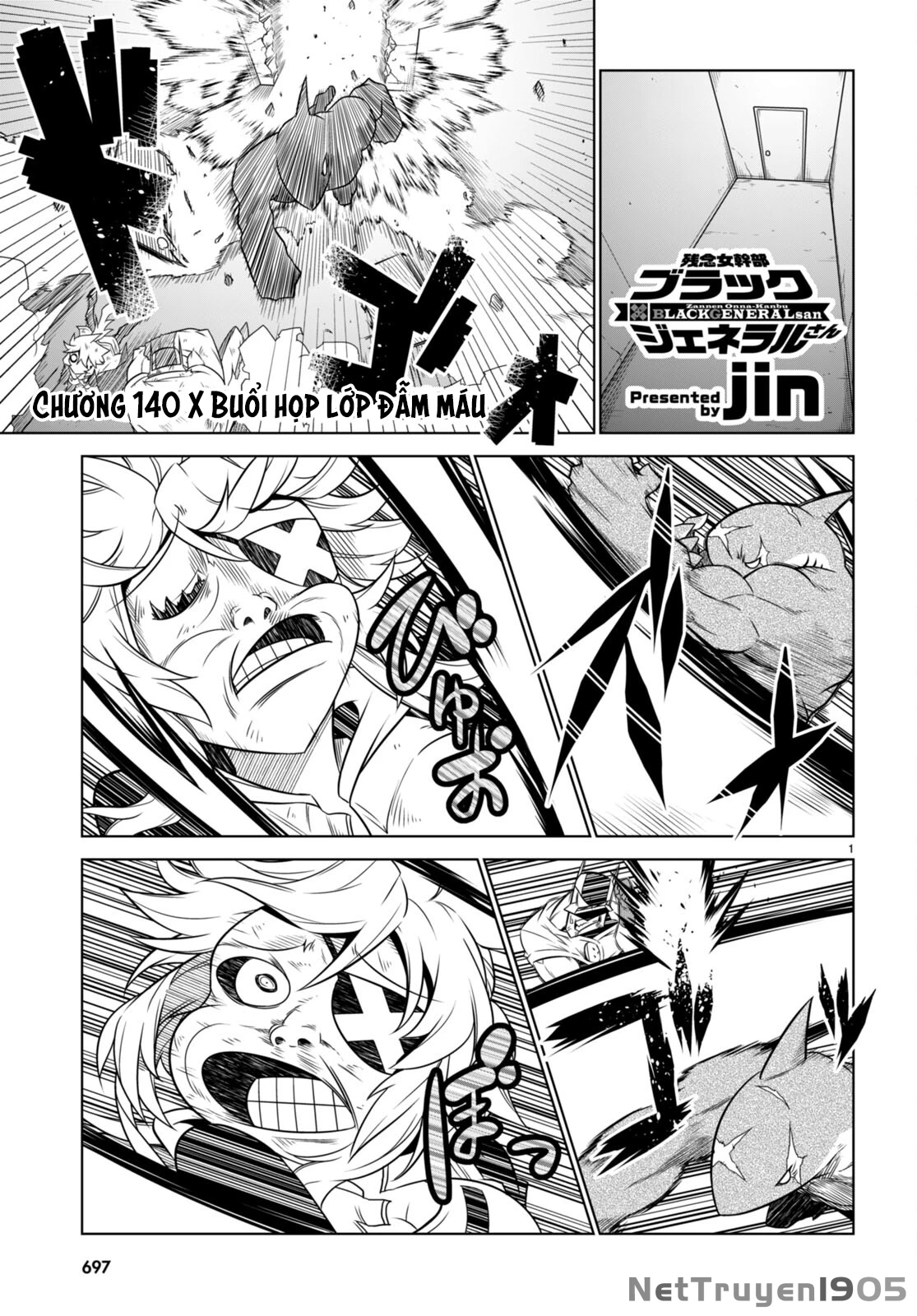 Zannen Jokanbu Black General-San Chapter 140 - 4