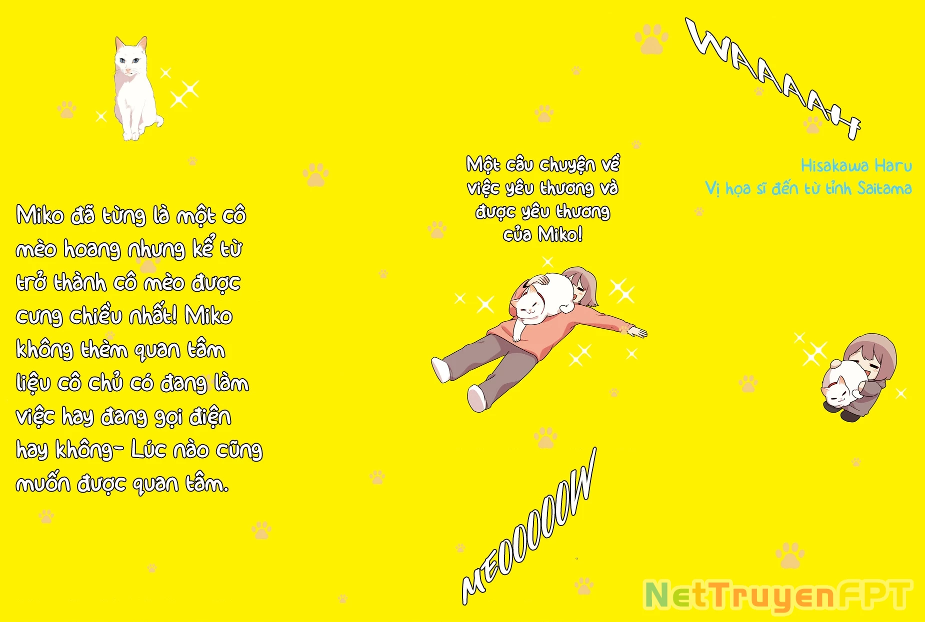 Miko, cô mèo trắng muốn được yêu thương Chapter 0 - 3