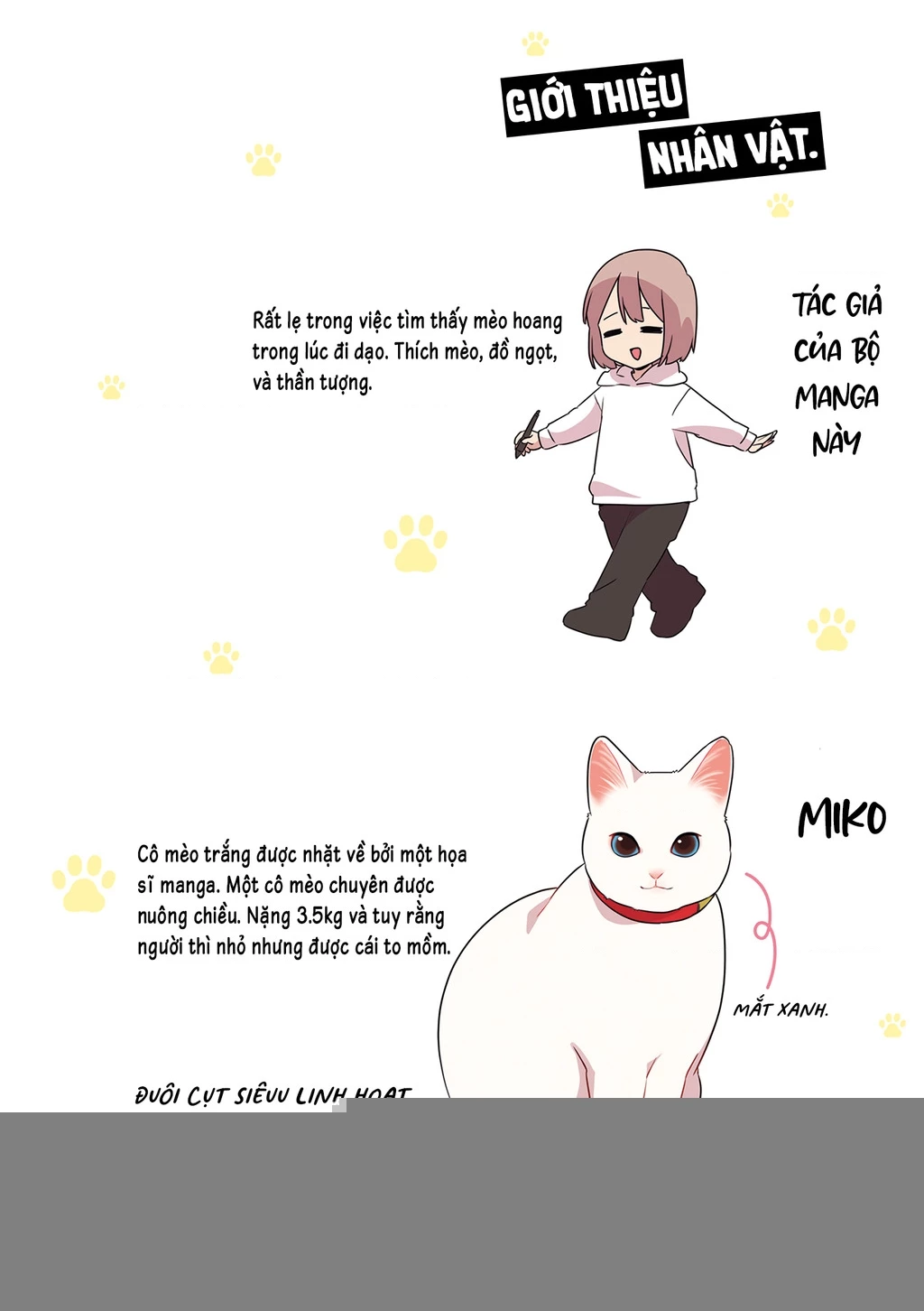 Miko, cô mèo trắng muốn được yêu thương Chapter 0 - 6
