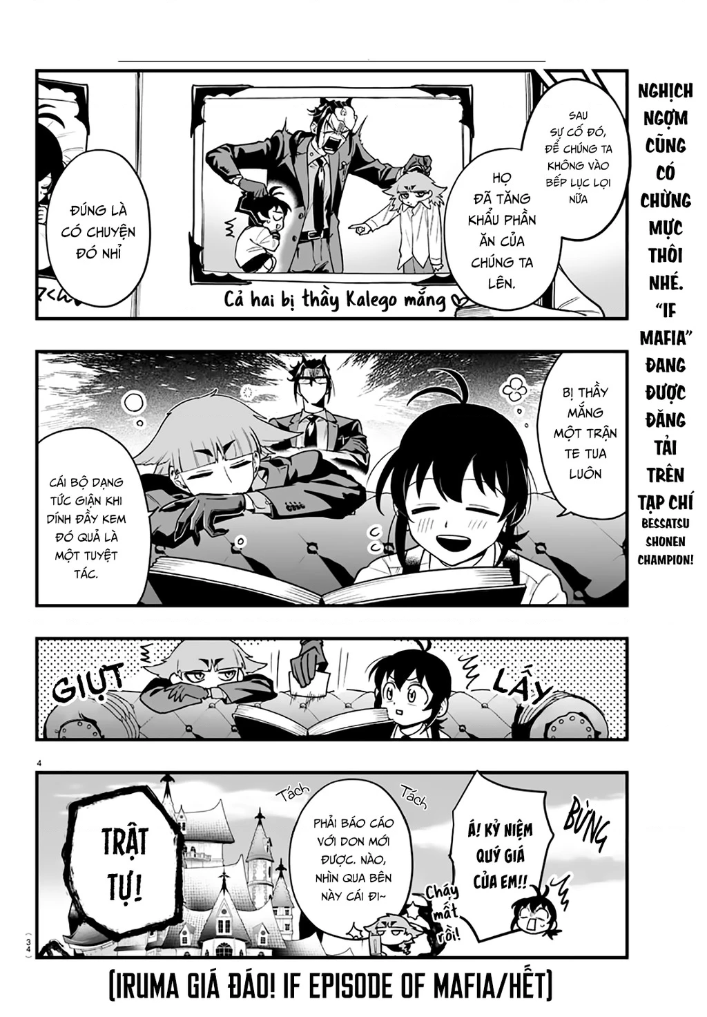 Mairimashita! Iruma-Kun: If Episode Of Mafia Chapter 19.5 - Trang 2