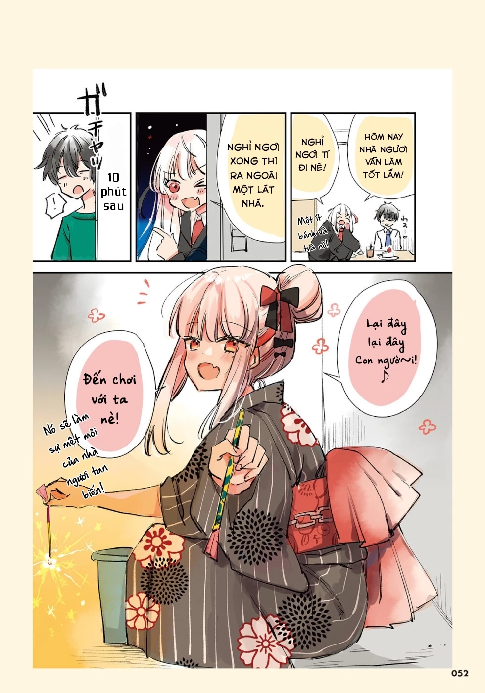 Tử Thần Đem Lòng Yêu Một Con Người Chương 17: Cùng Nhau Đốt Pháo Hoa - 2