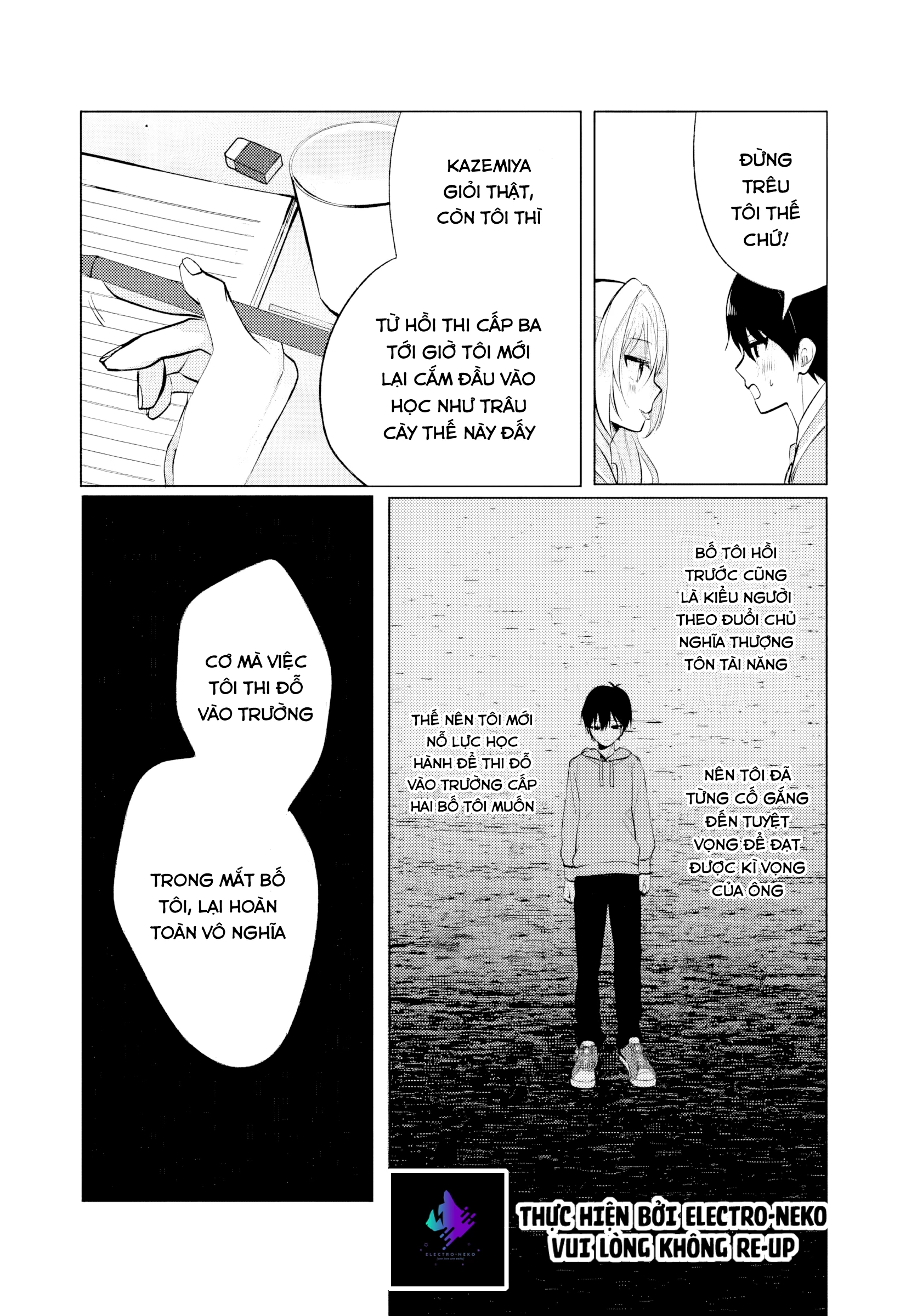 Sau giờ học, tại quán ăn gia đình, với cô bạn cùng lớp Chapter 6.1 - 12