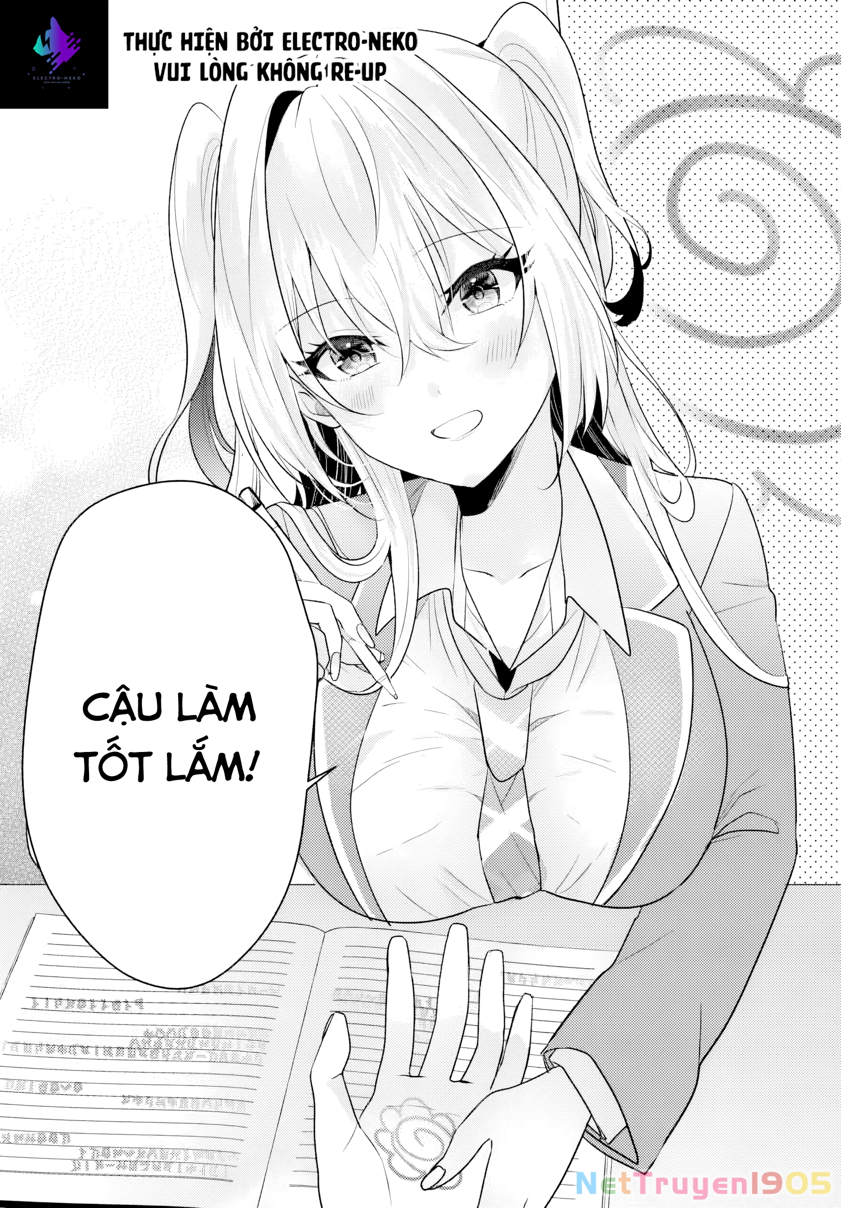 Sau giờ học, tại quán ăn gia đình, với cô bạn cùng lớp Chapter 6.1 - 14