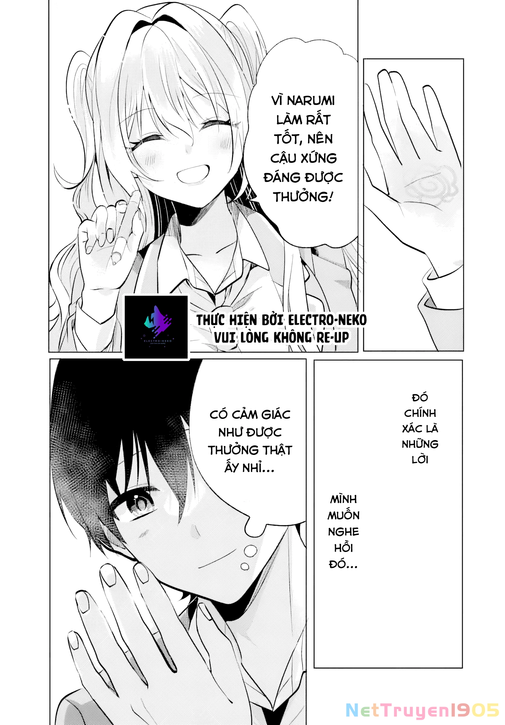 Sau giờ học, tại quán ăn gia đình, với cô bạn cùng lớp Chapter 6.1 - 15