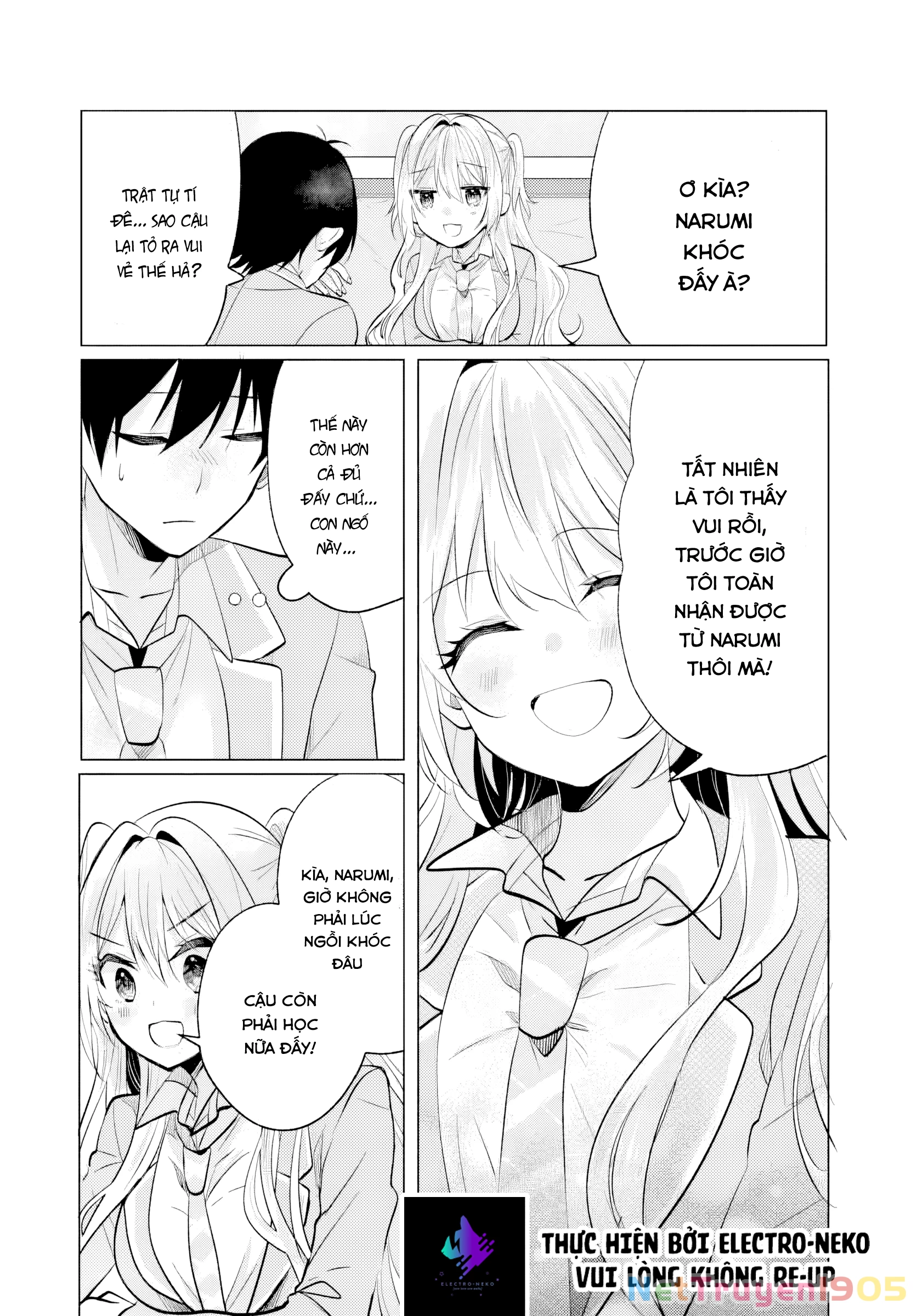 Sau giờ học, tại quán ăn gia đình, với cô bạn cùng lớp Chapter 6.1 - 16