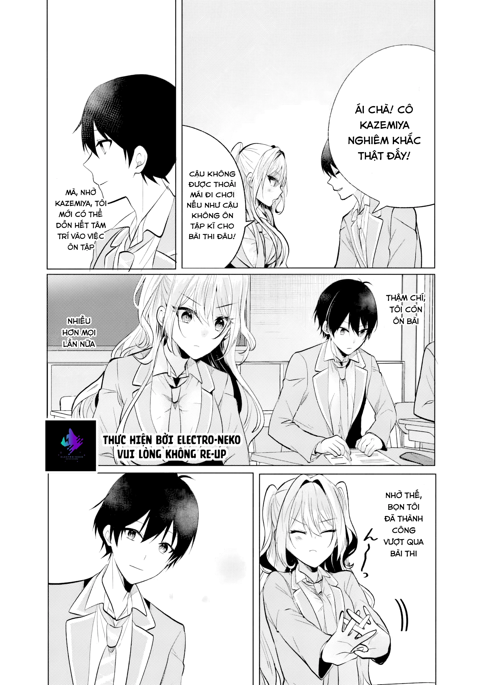 Sau giờ học, tại quán ăn gia đình, với cô bạn cùng lớp Chapter 6.1 - 17