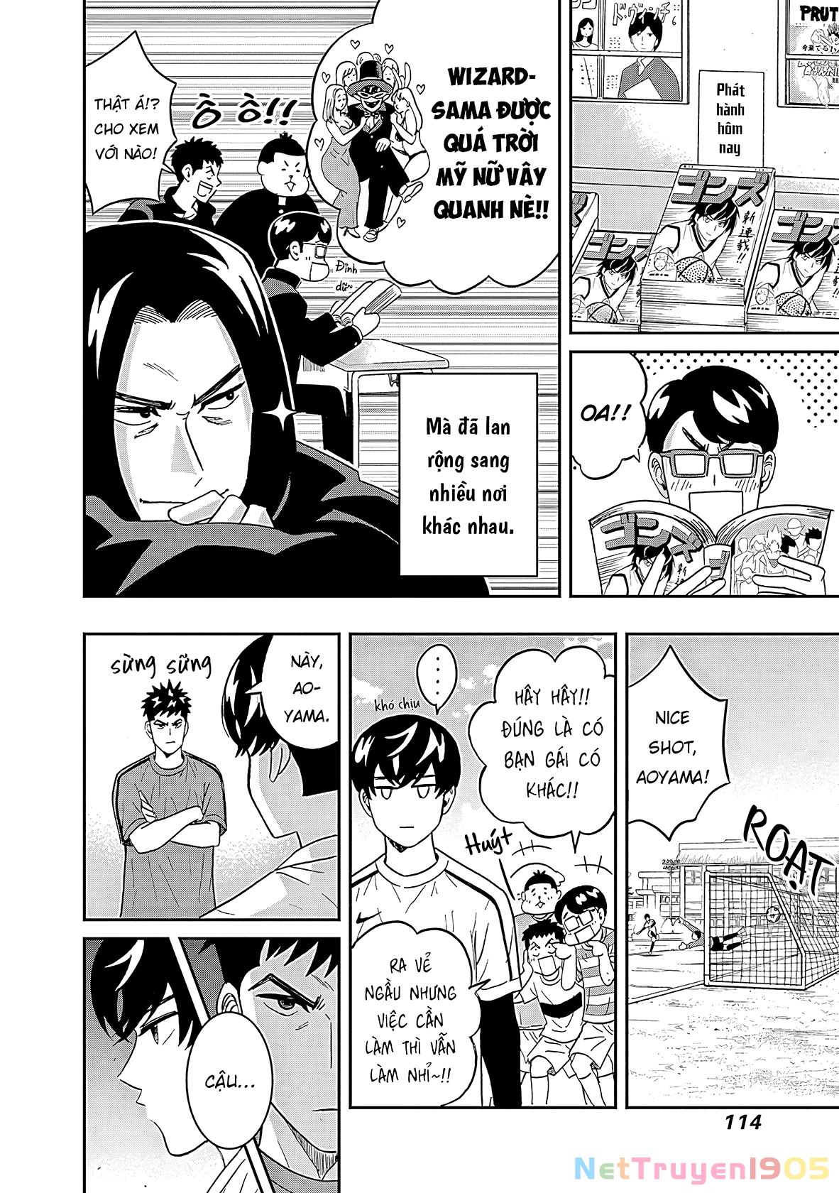 Keppeki Danshi! Aoyama-kun Chapter 37 - 13