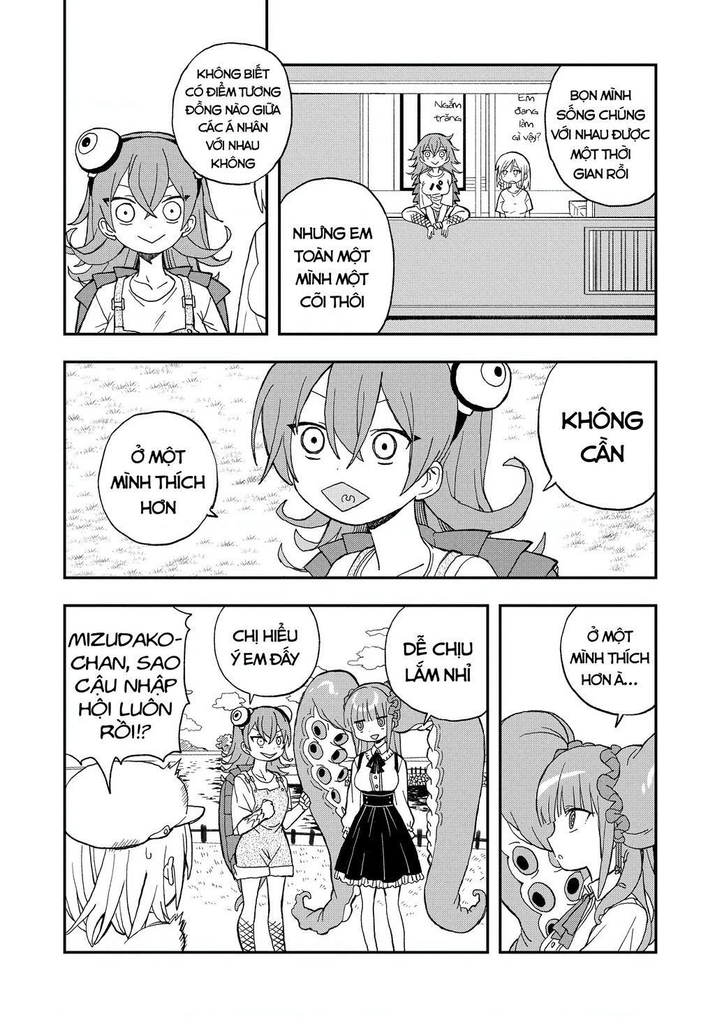 Không thể thoát khỏi Mizudako-chan! Chapter 12 - 7