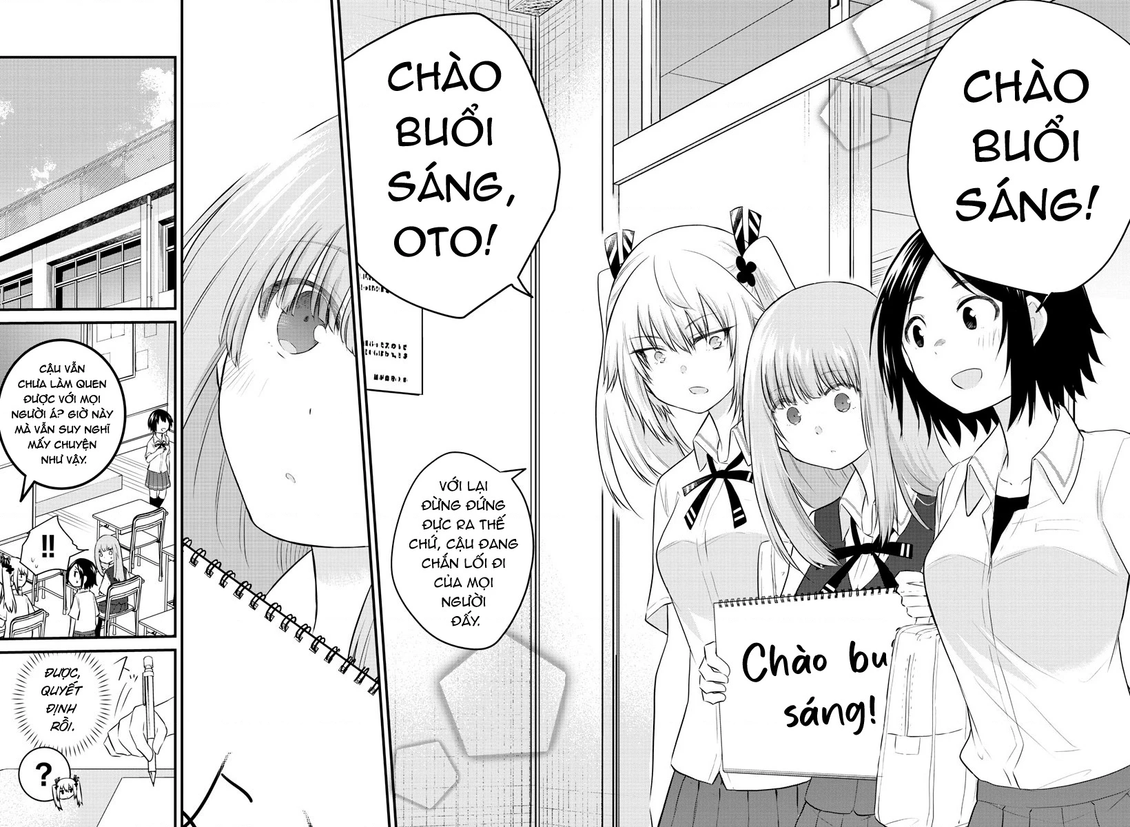 Cô bạn bị mất đi giọng nói luôn nghĩ rằng "Cậu ấy dịu dàng thật đấy" Chapter 28 - Trang 2