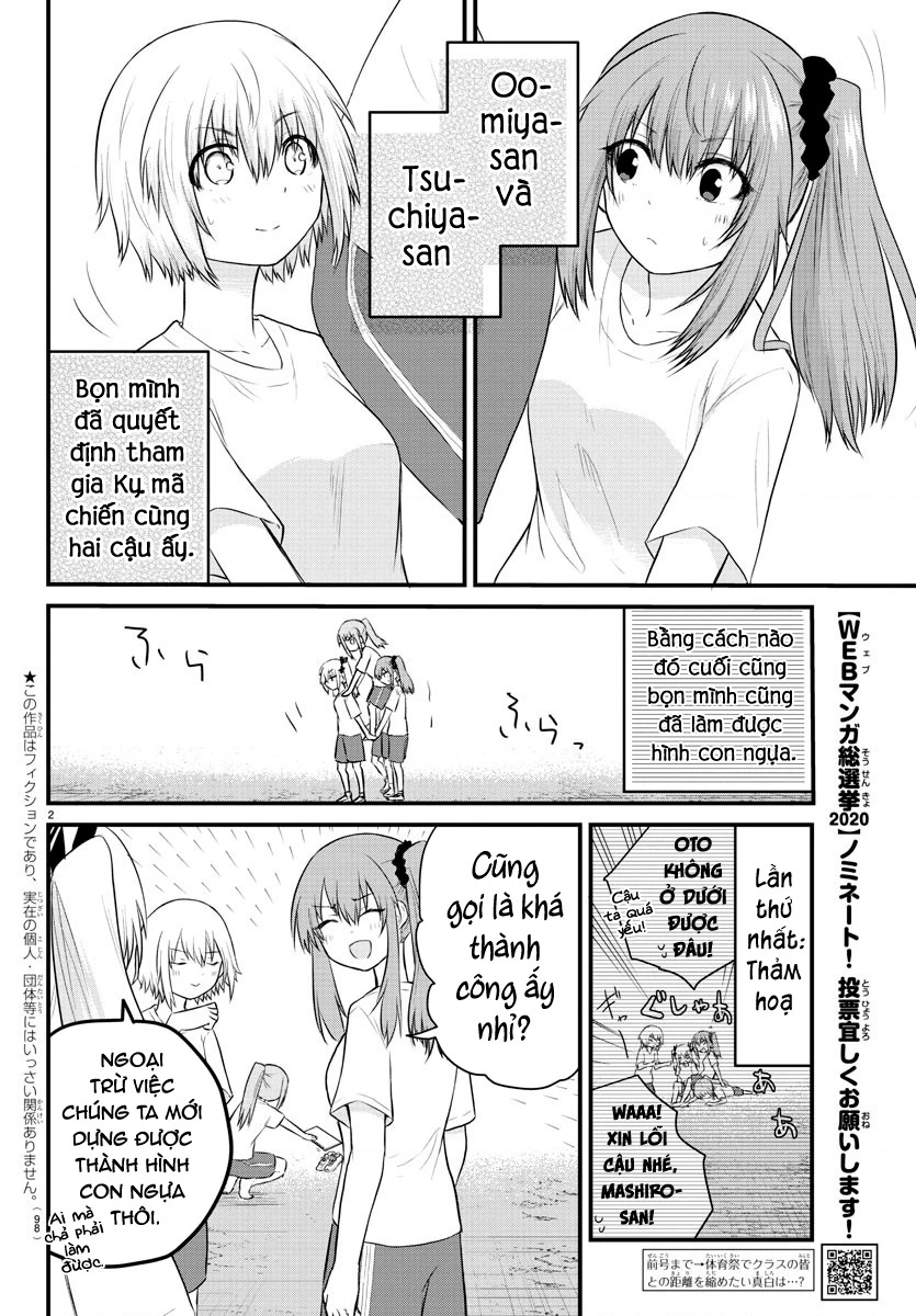Cô bạn bị mất đi giọng nói luôn nghĩ rằng "Cậu ấy dịu dàng thật đấy" Chapter 30 - Trang 2