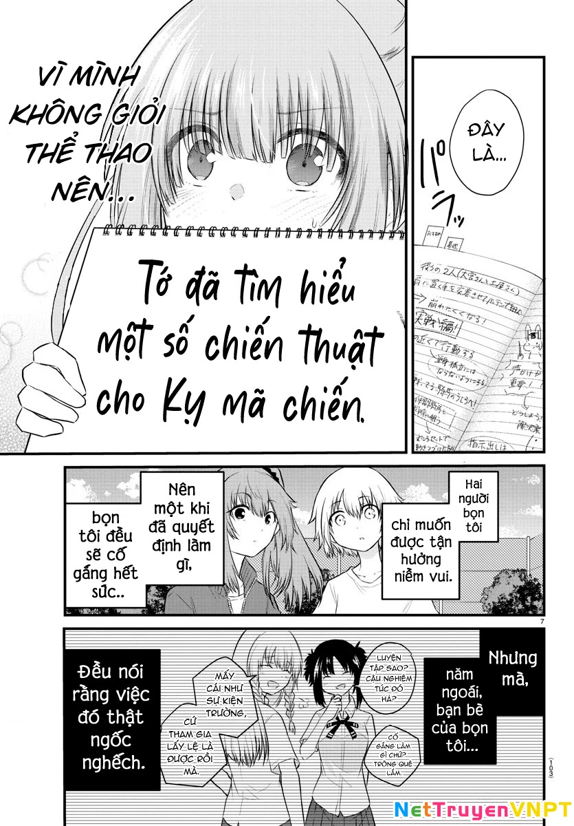 Cô bạn bị mất đi giọng nói luôn nghĩ rằng "Cậu ấy dịu dàng thật đấy" Chapter 30 - Trang 2