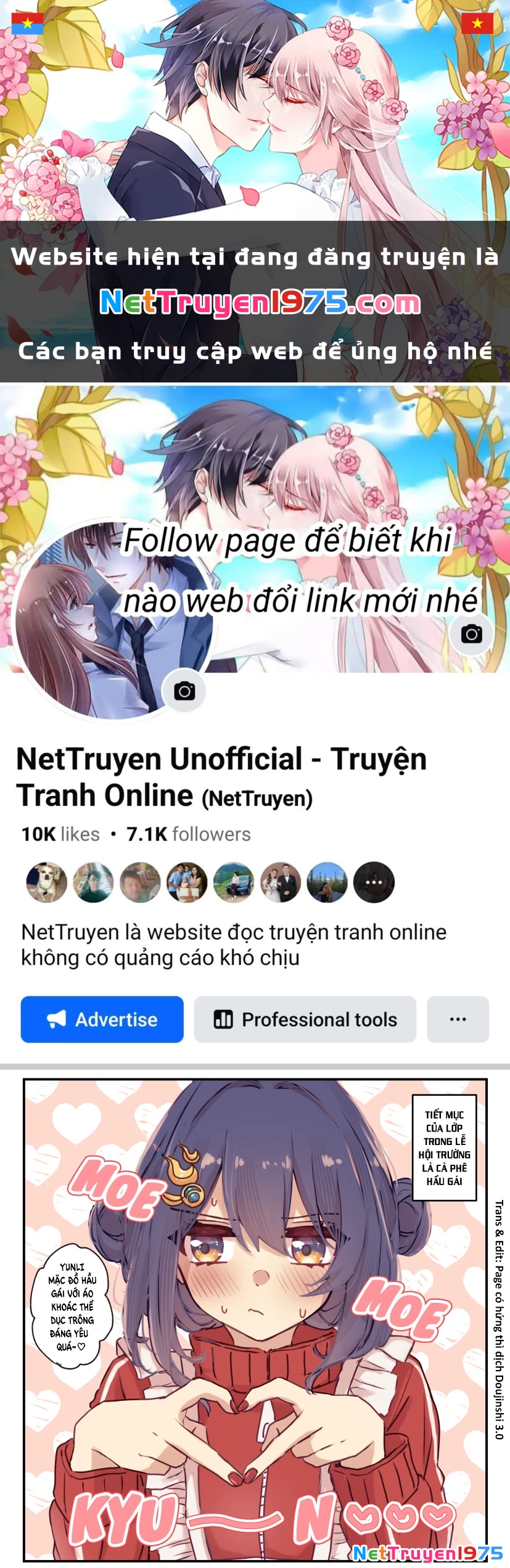 Tuyển tập truyện dịch của Page có hứng thì dịch Doujinshi Chapter 720 - 1