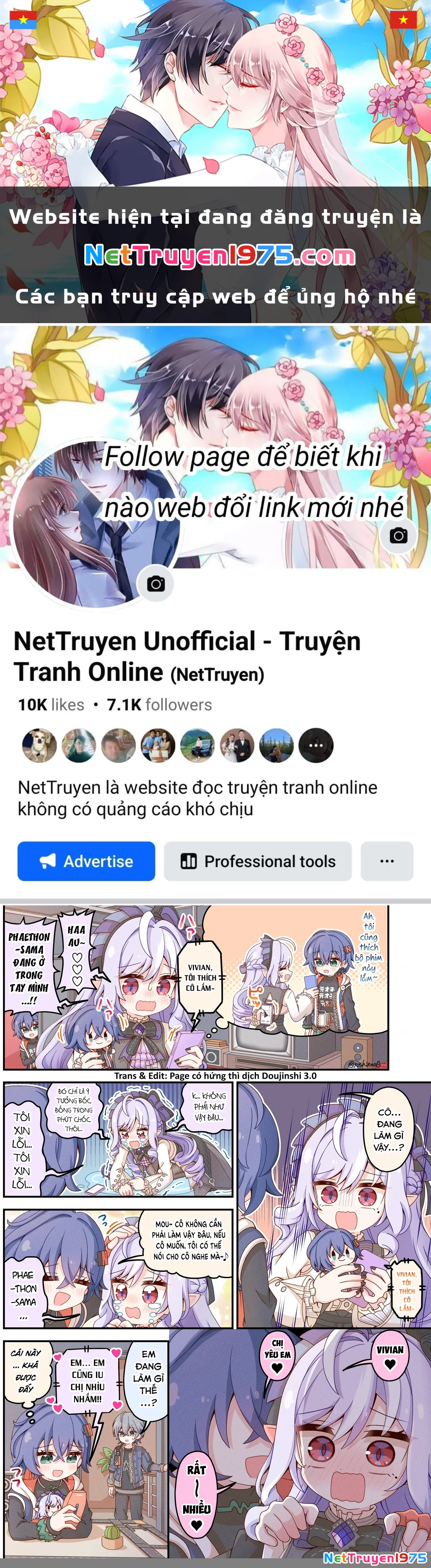 Tuyển tập truyện dịch của Page có hứng thì dịch Doujinshi Chapter 721 - 1