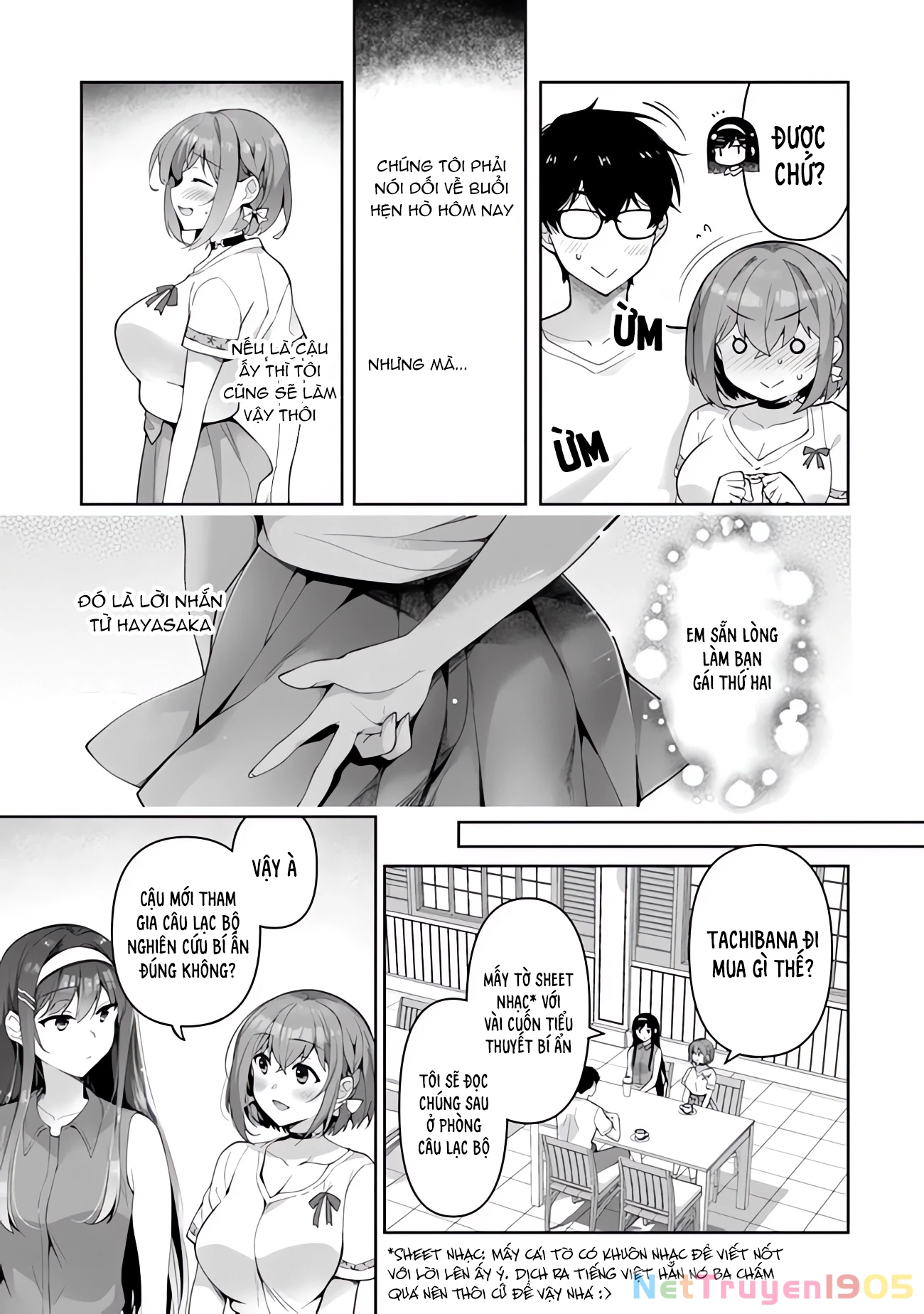 Watashi, 2-banme no Kanojo de Ii kara. Chapter 3.1 - 7